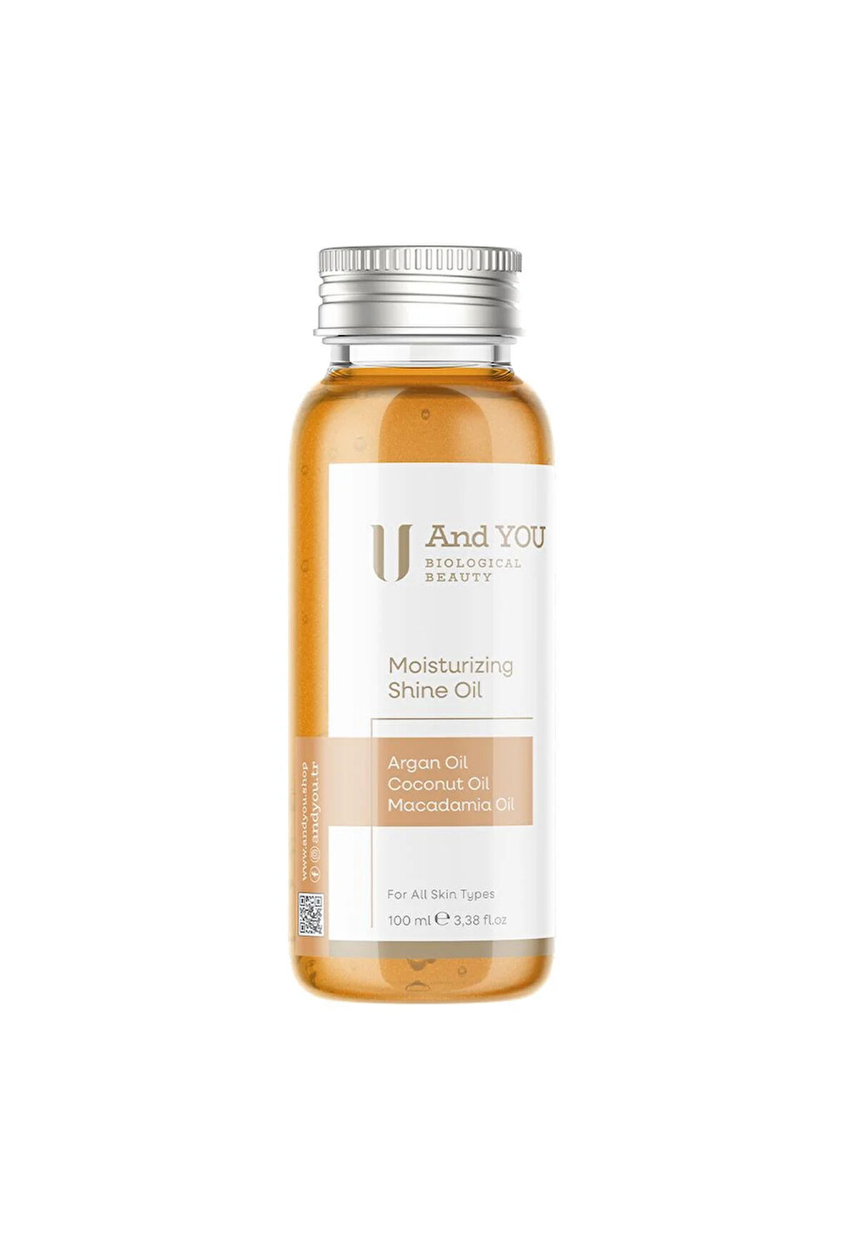 And You Moısturızıng Shıne Oıl / Işıltılı Kuru Yağ 100 ml
