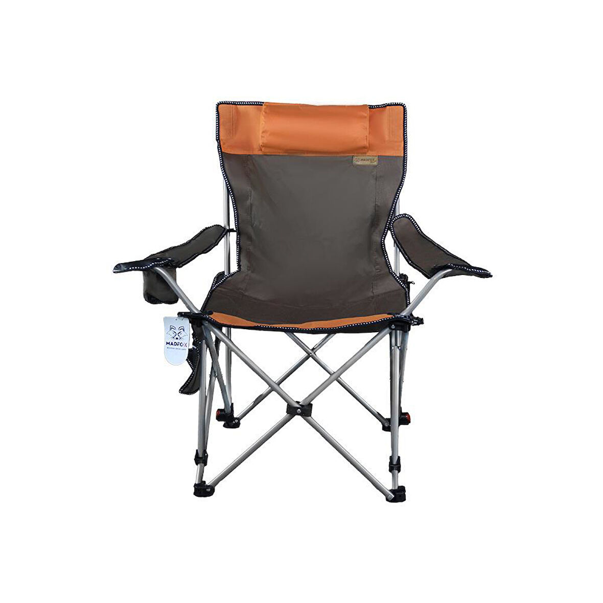 Madfox Prowler 3 Kademeli Yatabilen Kamp Sandalyesi Green/Black