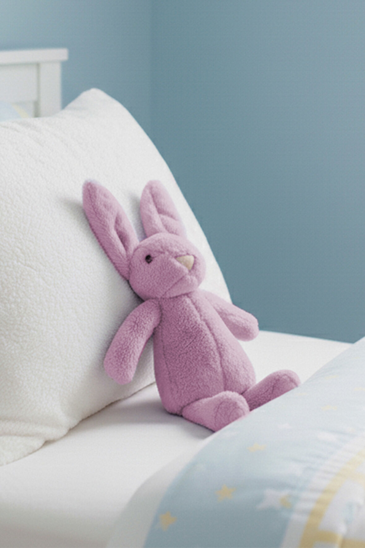 Yumuşacık Peluş Tavşan Hediyelik Bebek Uyku ve Oyun Arkadaşı 45 cm Oyuncak