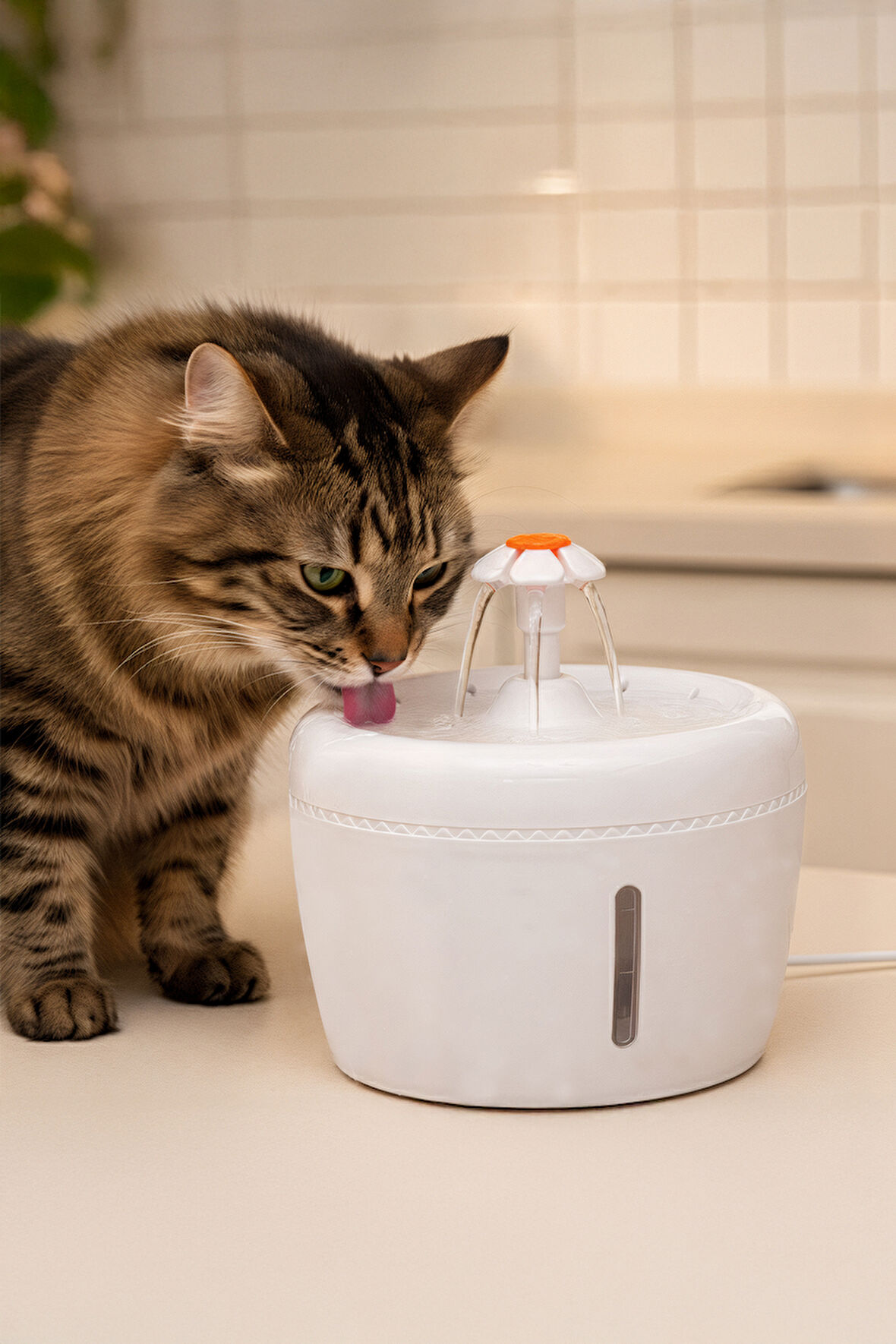 Kedi ve Köpekler İçin Otomatik Su Pınarı Su Çeşmesi