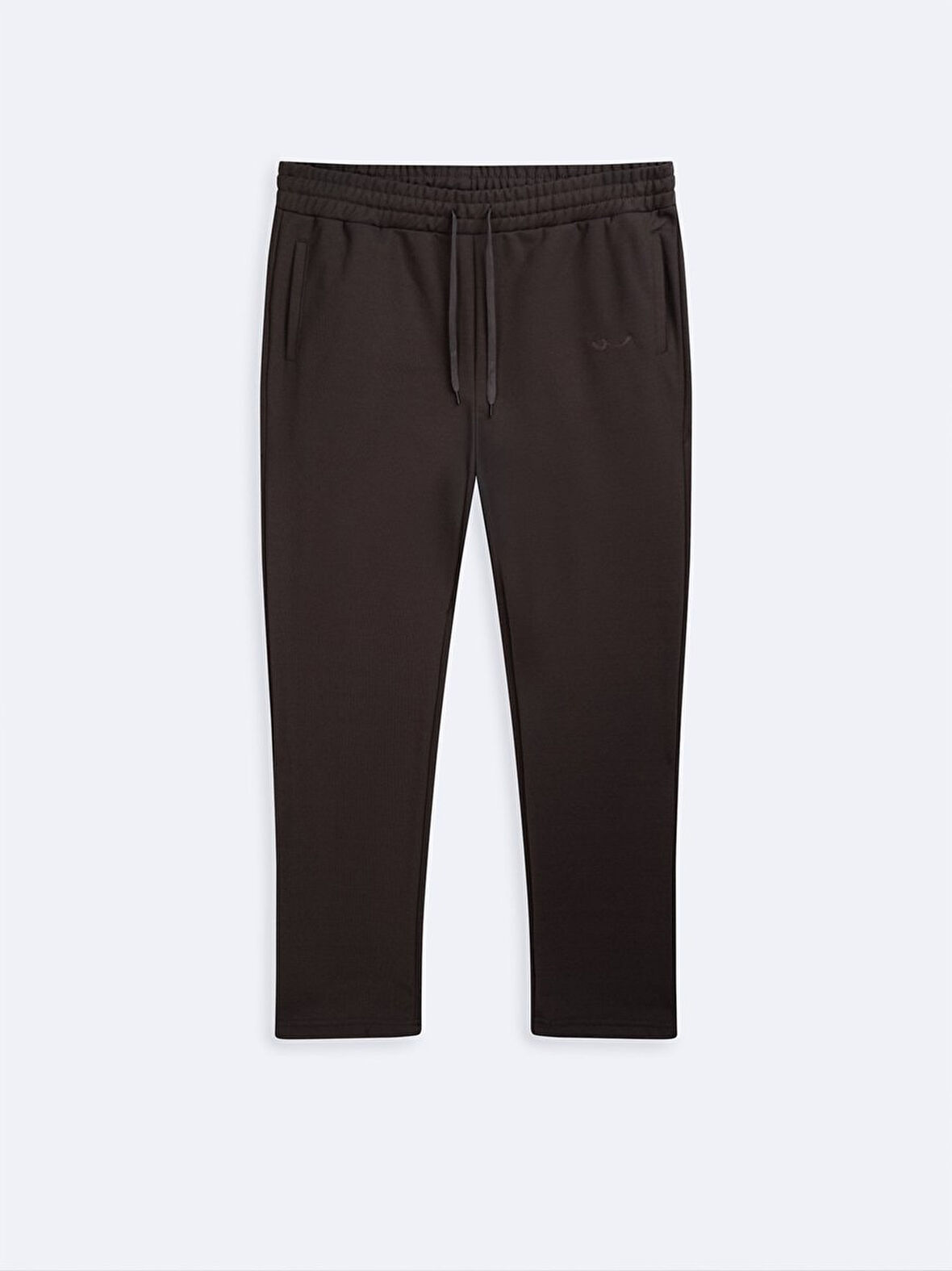 Beli Lastikli Düz Paça Antrasit Eşofman