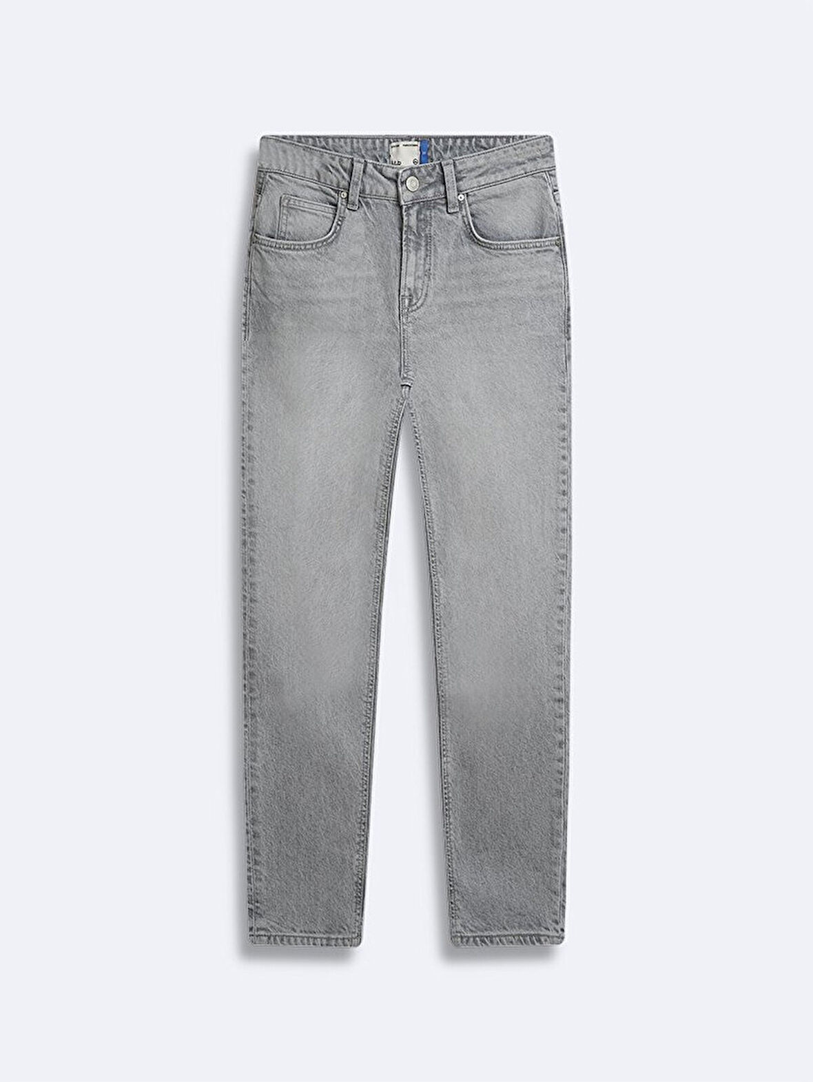 Rebecca Dar Paça Yüksek Bel Jean Pantolon