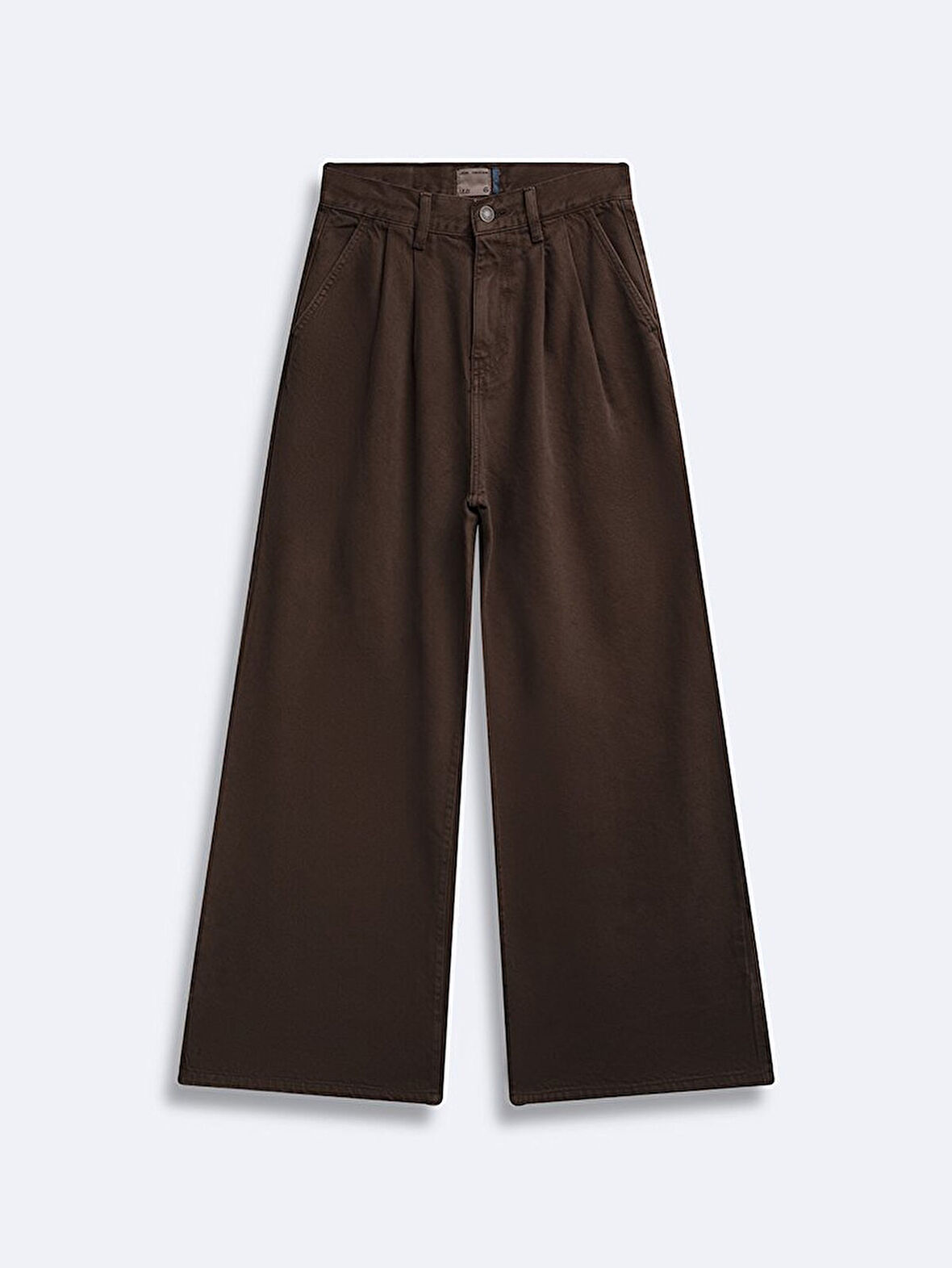 Sıerra Geniş Paça Yüksek Bel Jean Pantolon