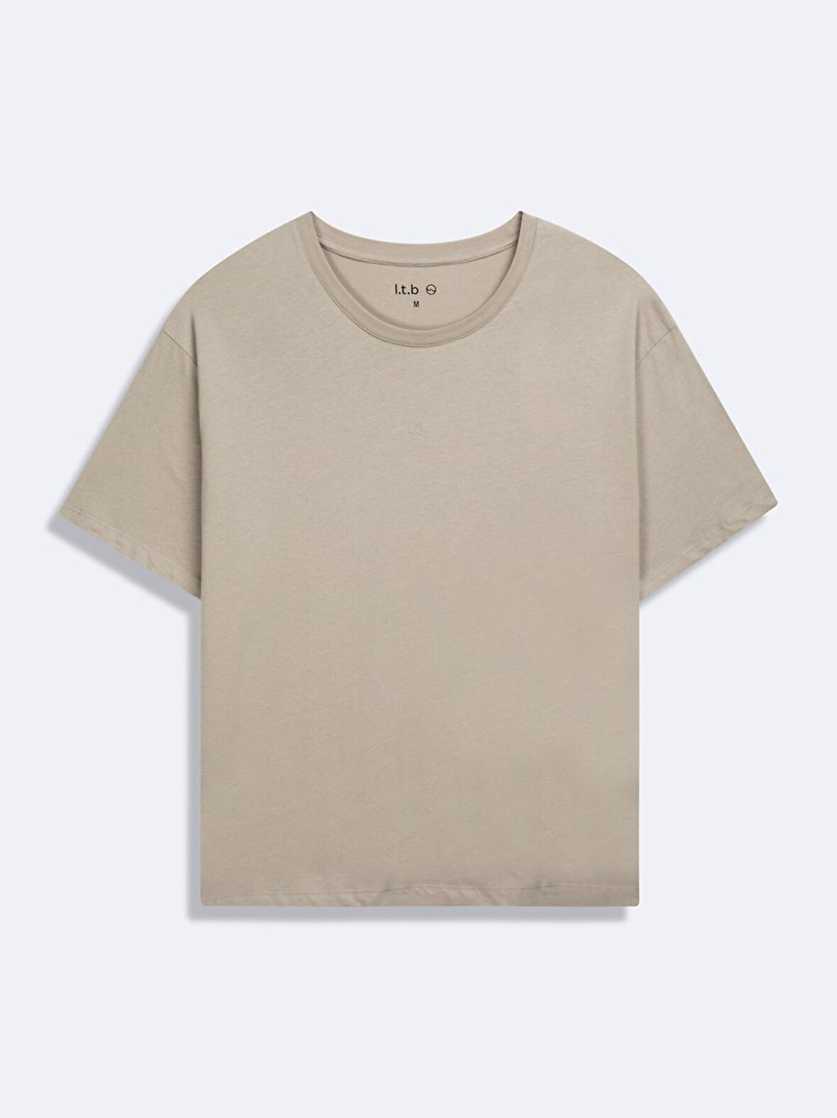 Kısa Kollu Sıfır Yaka Basic Yeşil T-shırt