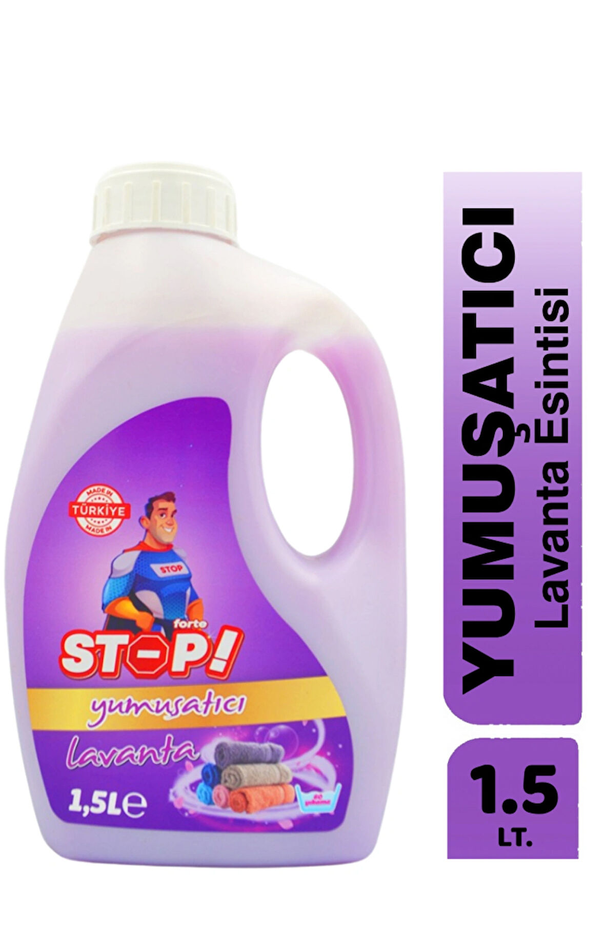 STOP Forte Çamaşır Yumuşatıcı 1.5 Litre Lavanta