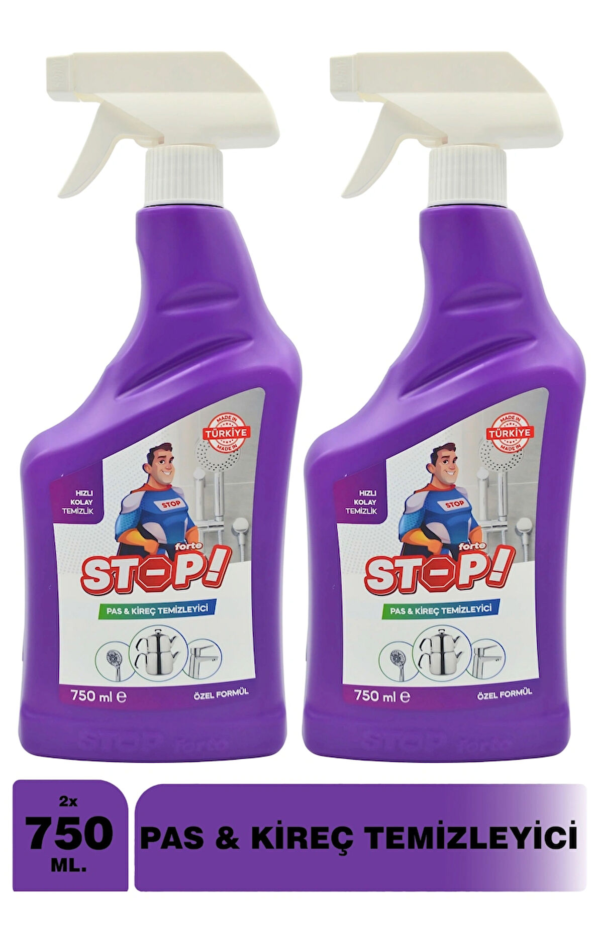 2'li Pas&Kireç Temizleyici 750 ml