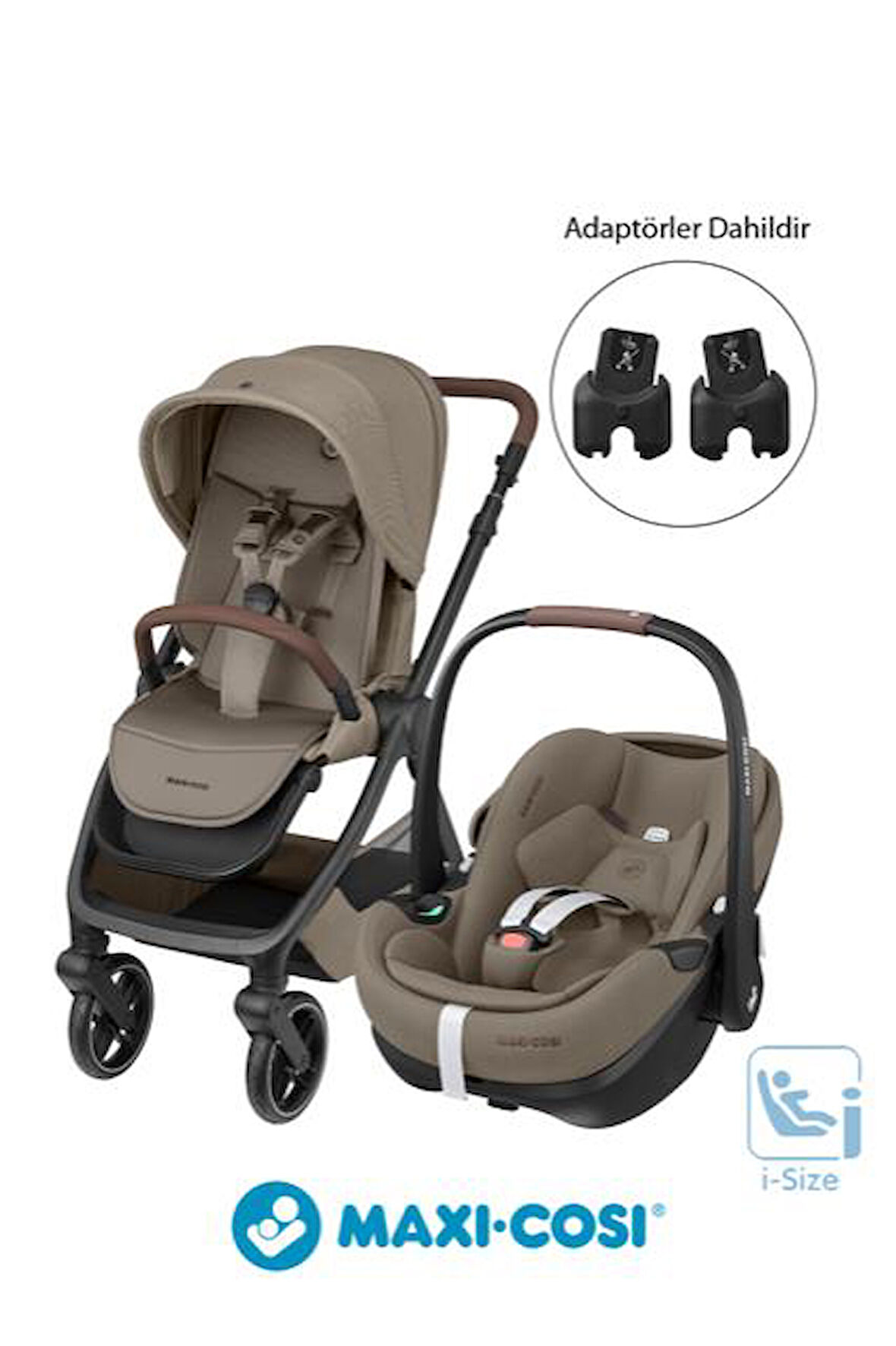Maxi-Cosi Oxford-Pebble 360 Pro Çift Yönlü Seyahat Sistem Bebek Arabası Twillic Turffle
