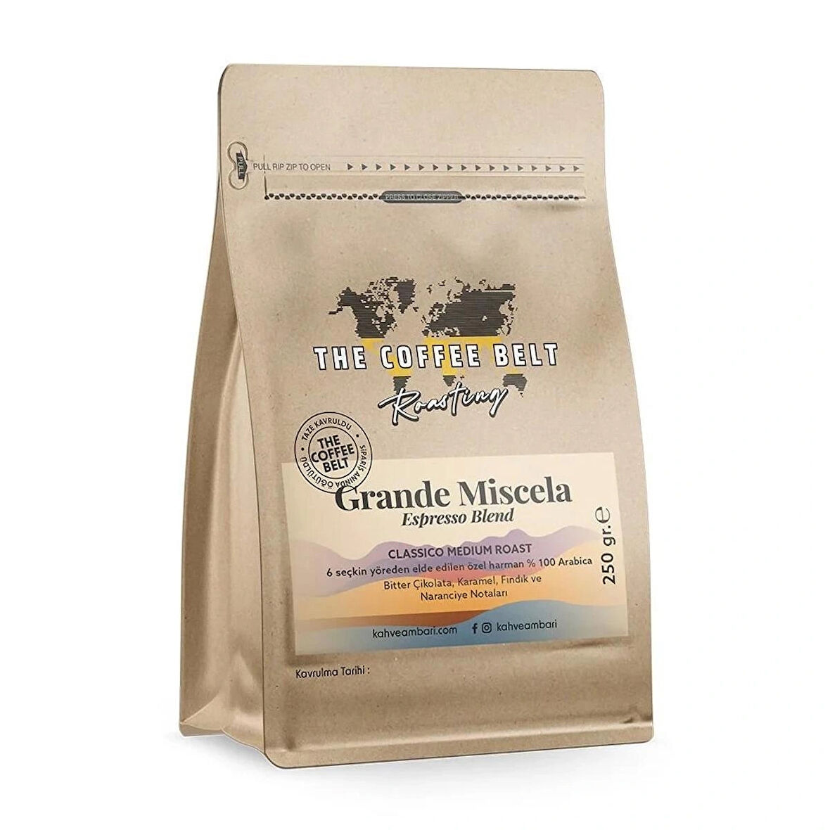 Grande Miscela % 100 Arabica Espresso Blend