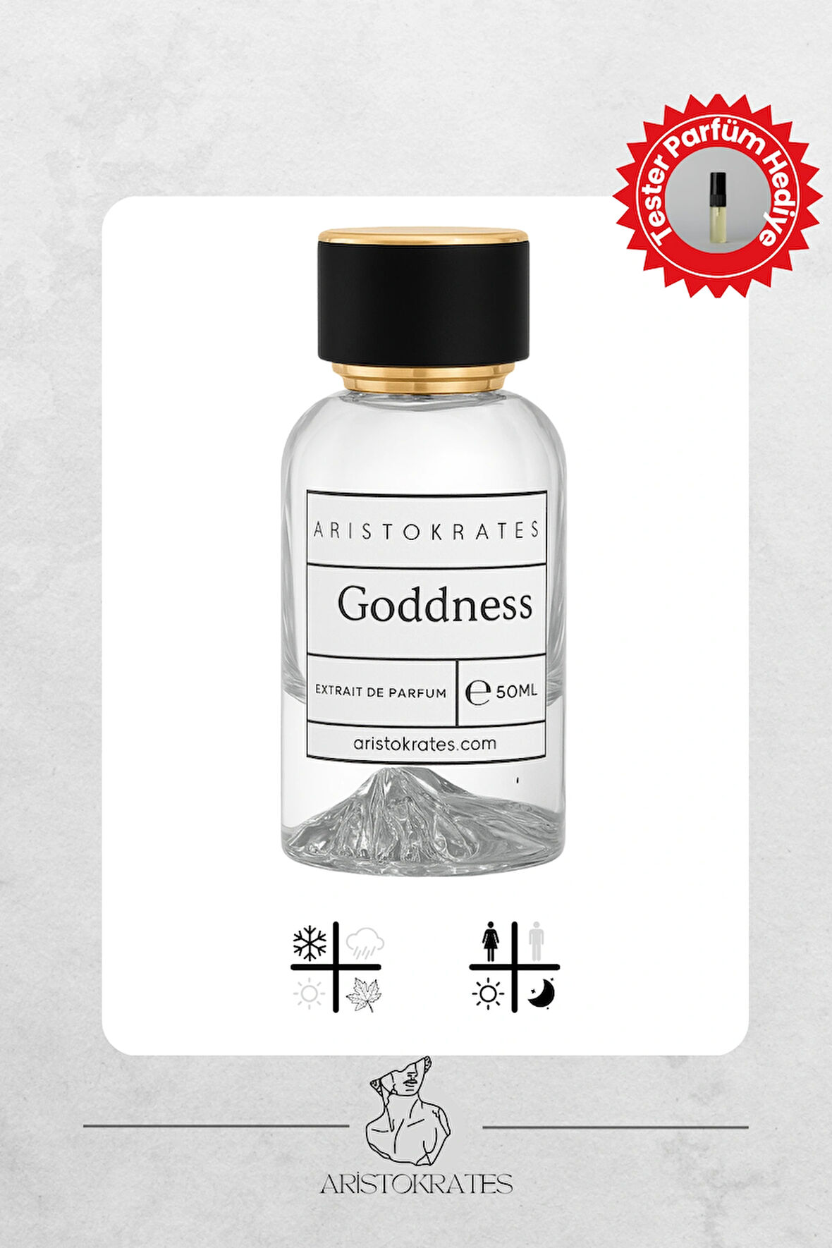 Goddess Kadın Parfüm – Vanilya ve Kakao ile Sıcak ve Baştan Çıkarıcı Koku