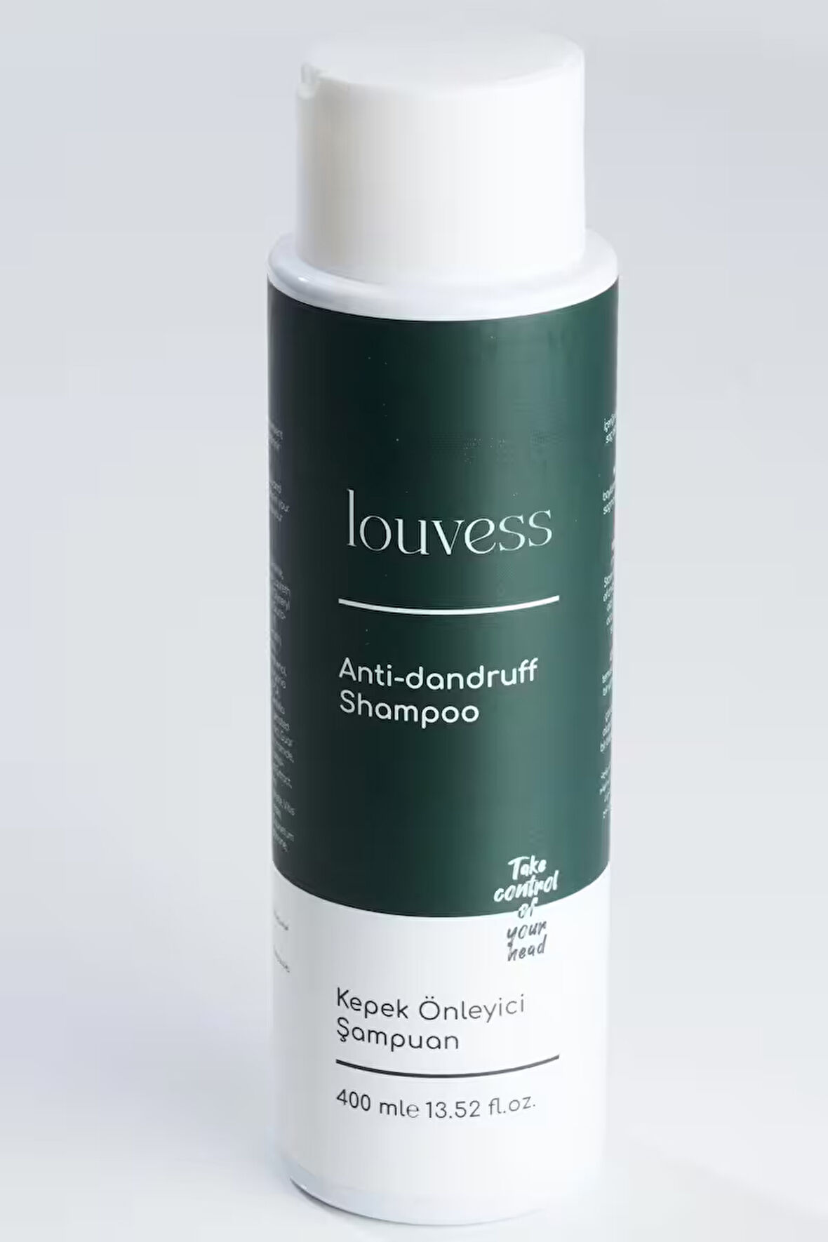 Louvess Kepek Önleyici Şampuan (Çay Ağacı ve Ardıç Katranı İle Güçlendirilmiş Kepek Karşıtı Şampuan 400 ML)