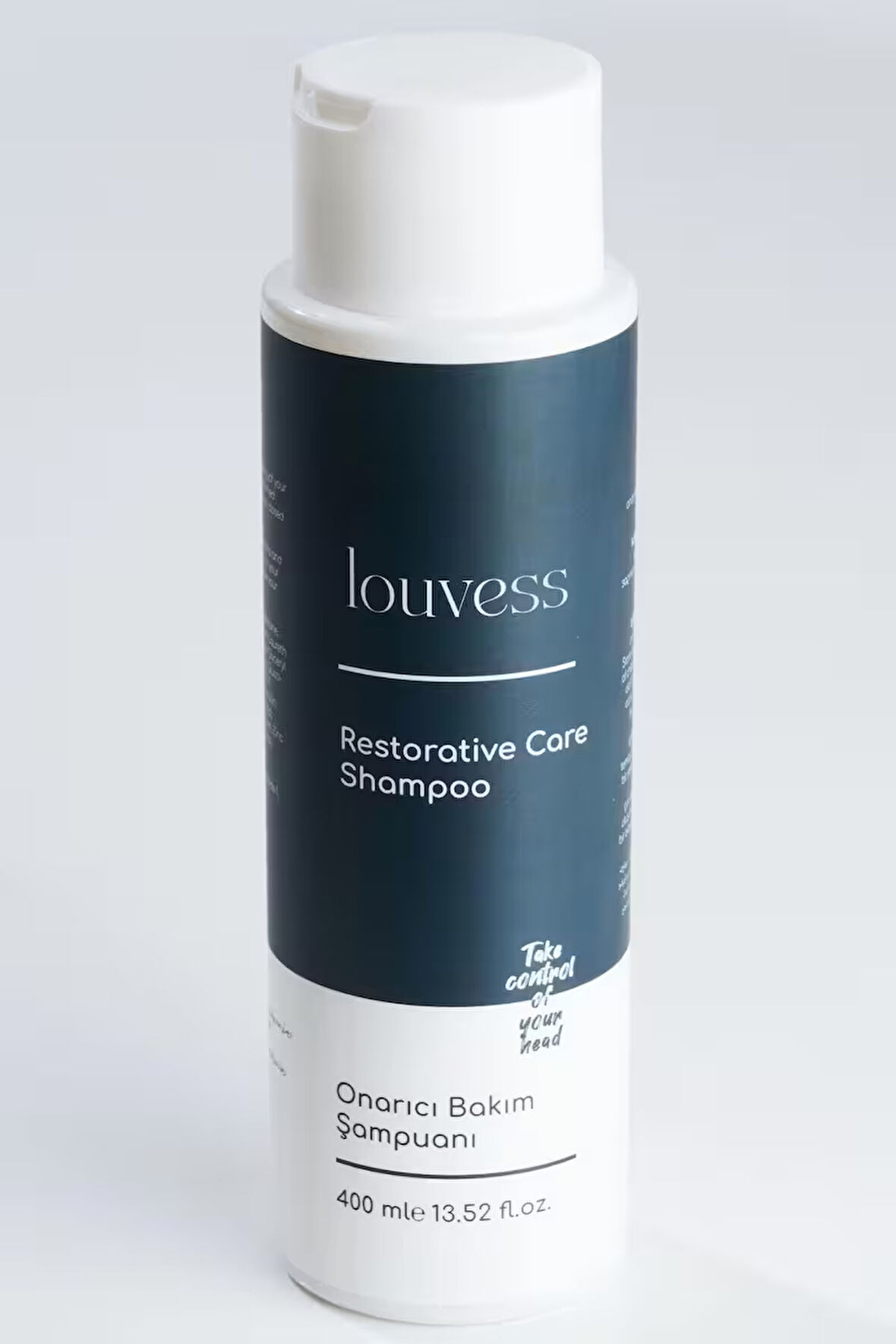 Louvess Onarıcı Bakım Şampuanı ( Güneş ve Hava Almayan Saçlar için At Kuyruğu-Biotin-Argan Formülü 400 ML)