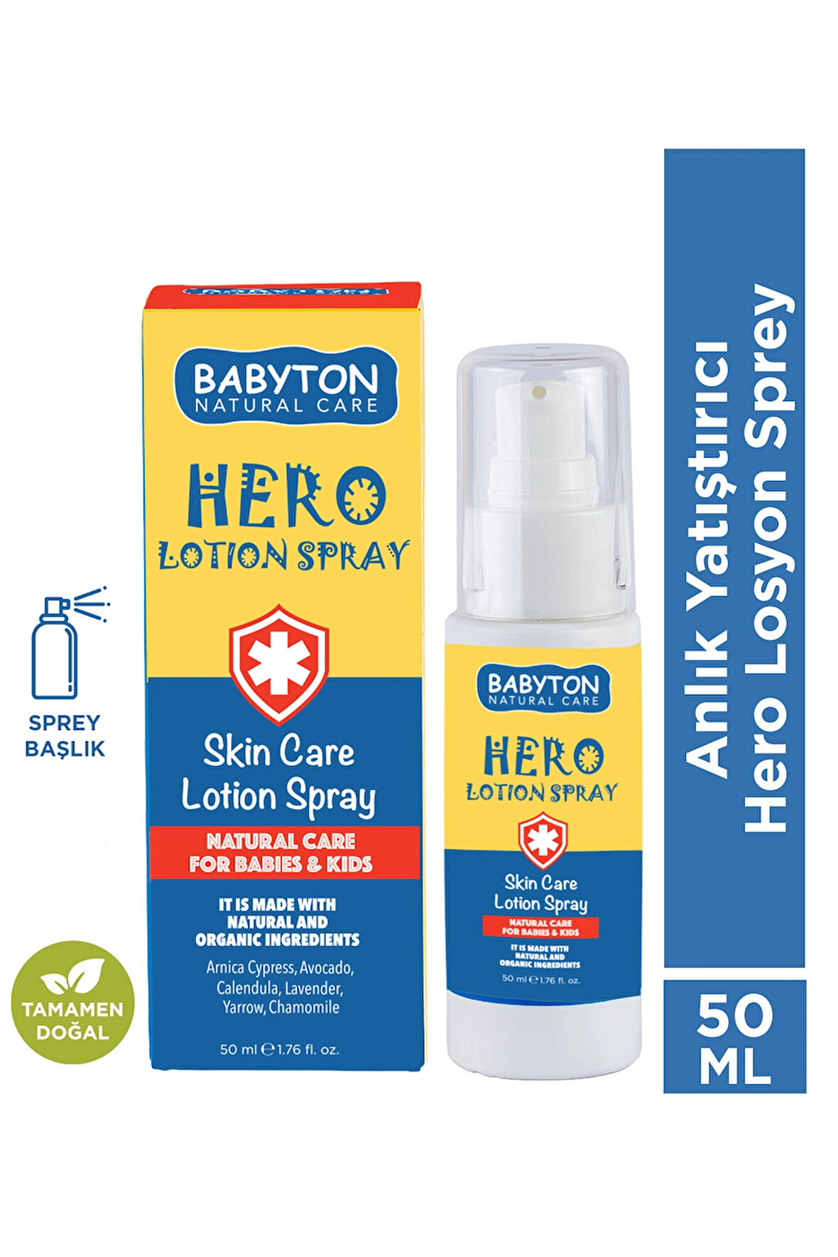 Anlık Yatıştırıcı Hero Losyon Sprey