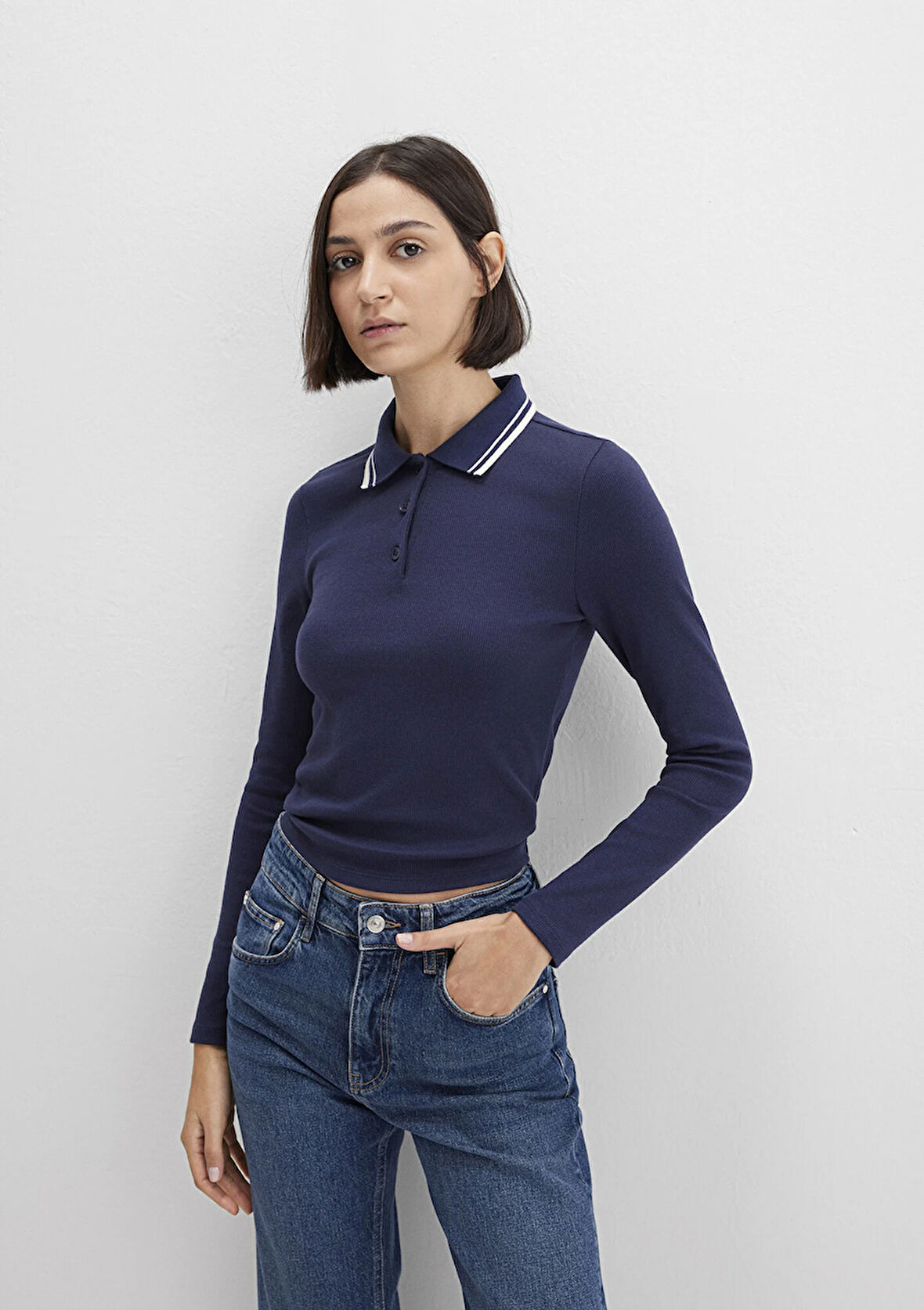 Lacivert Polo Tişört 1613836-80729