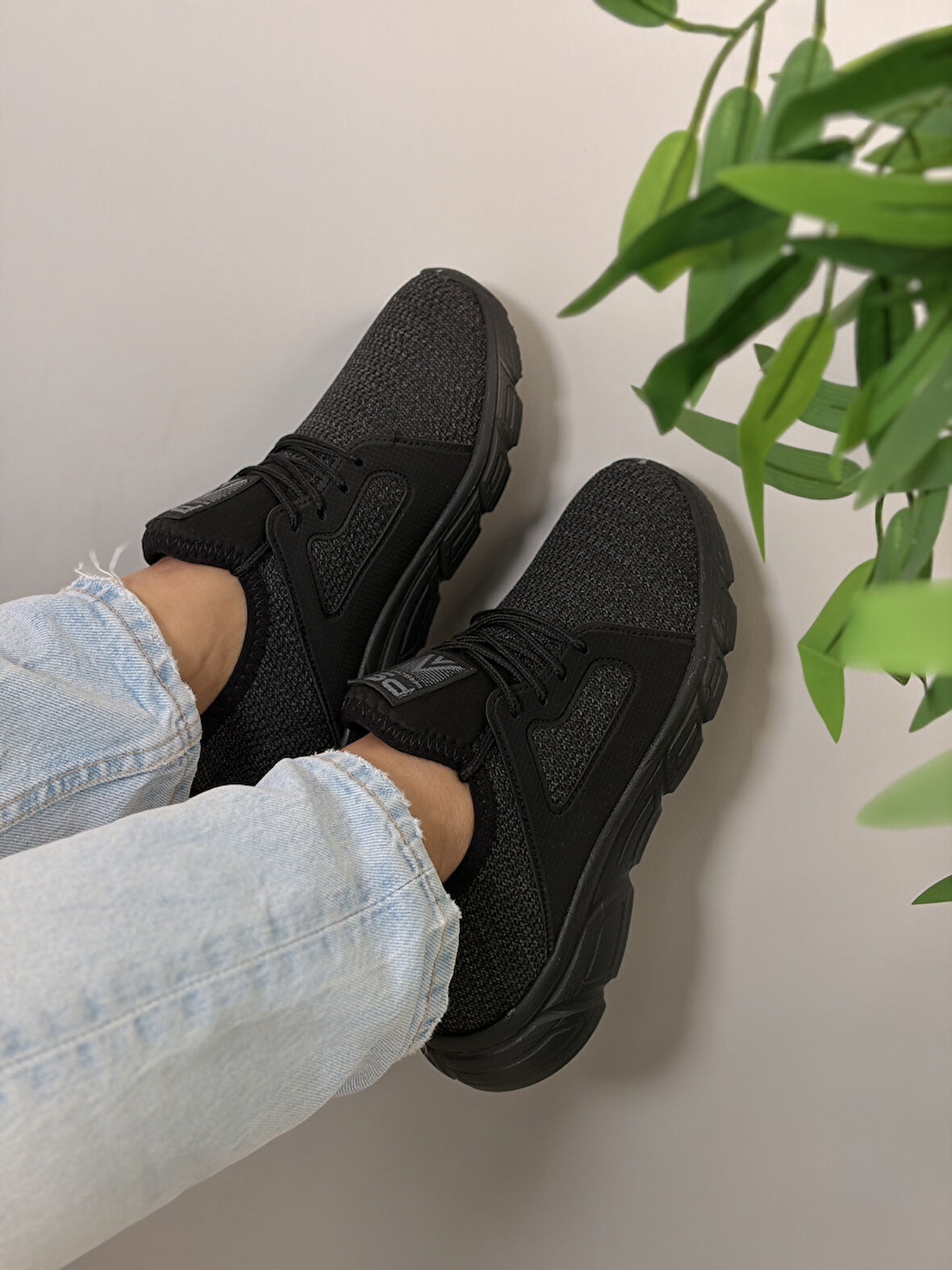 Unisex Triko Sneaker Rahat Hava Alabilen Kokusuz Spor Ayakkabı 4557