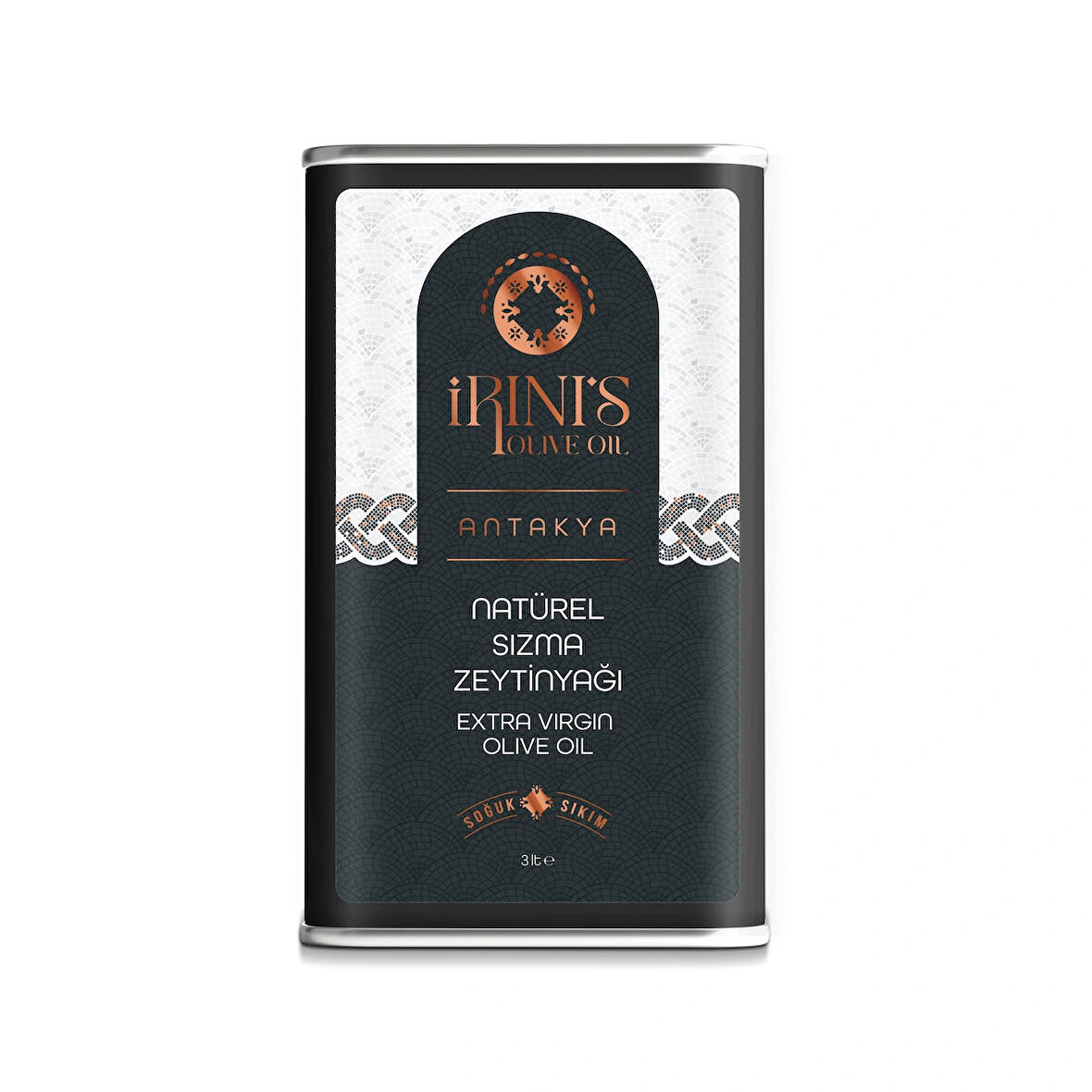 IRINI’S OLIVE OIL 3000 ml Soğuk Sıkım Natürel Sızma Zeytinyağı 2025 GOLD Ödüllü