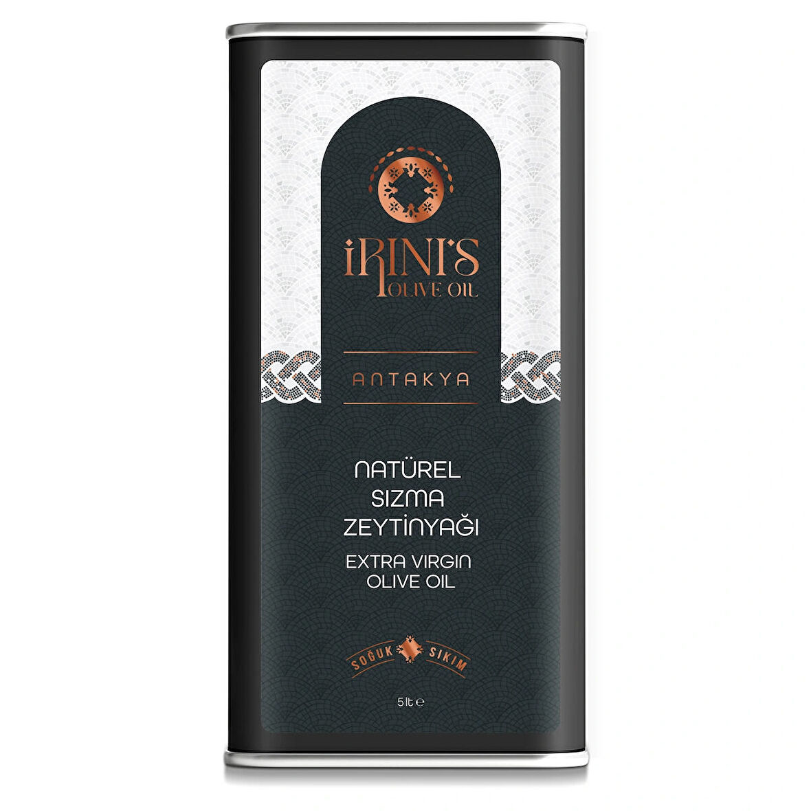 IRINI’S OLIVE OIL 5000 ml Soğuk Sıkım Natürel Sızma Zeytinyağı 2025 GOLD Ödüllü