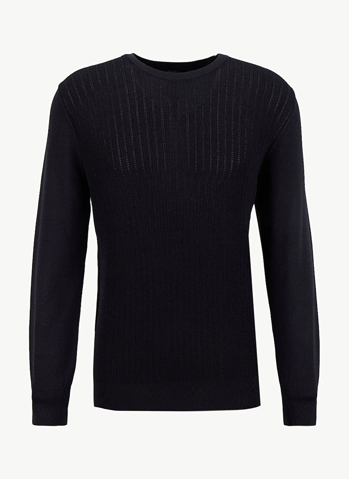 Altınyıldız Classics Bisiklet Yaka Standart Siyah Erkek Kazak ACE049261492_SYH