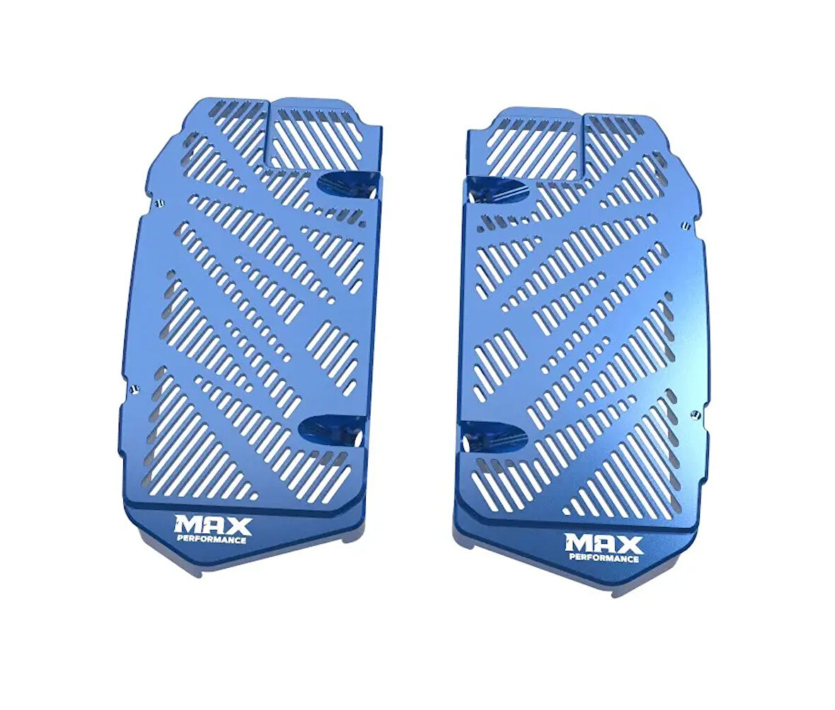 Max Performance Pro Radyatör Koruma - Mavi (KTM 17-25 Husqvarna 17-25 Gasgas 21-25 uyumlu) 