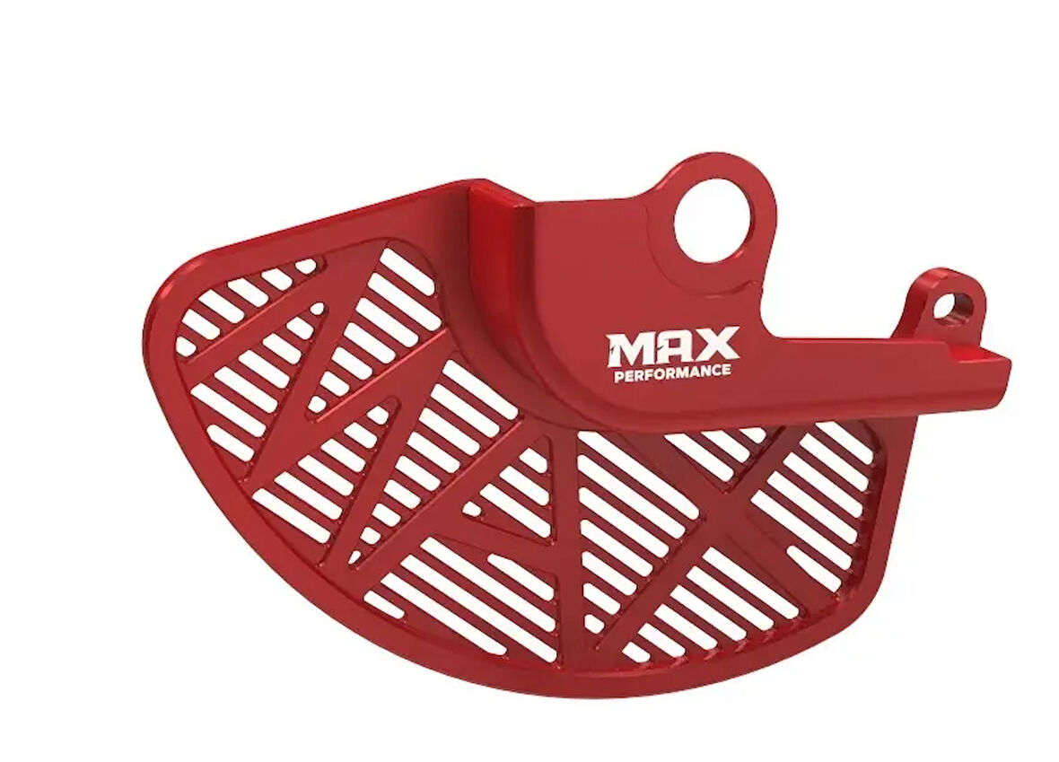 Max Performance Ön Disk Koruma -Kırmızı (Ktm 15-25 Husqvarna 16-25 Gasgas 21-25 Sherco 13-25 uyumlu)