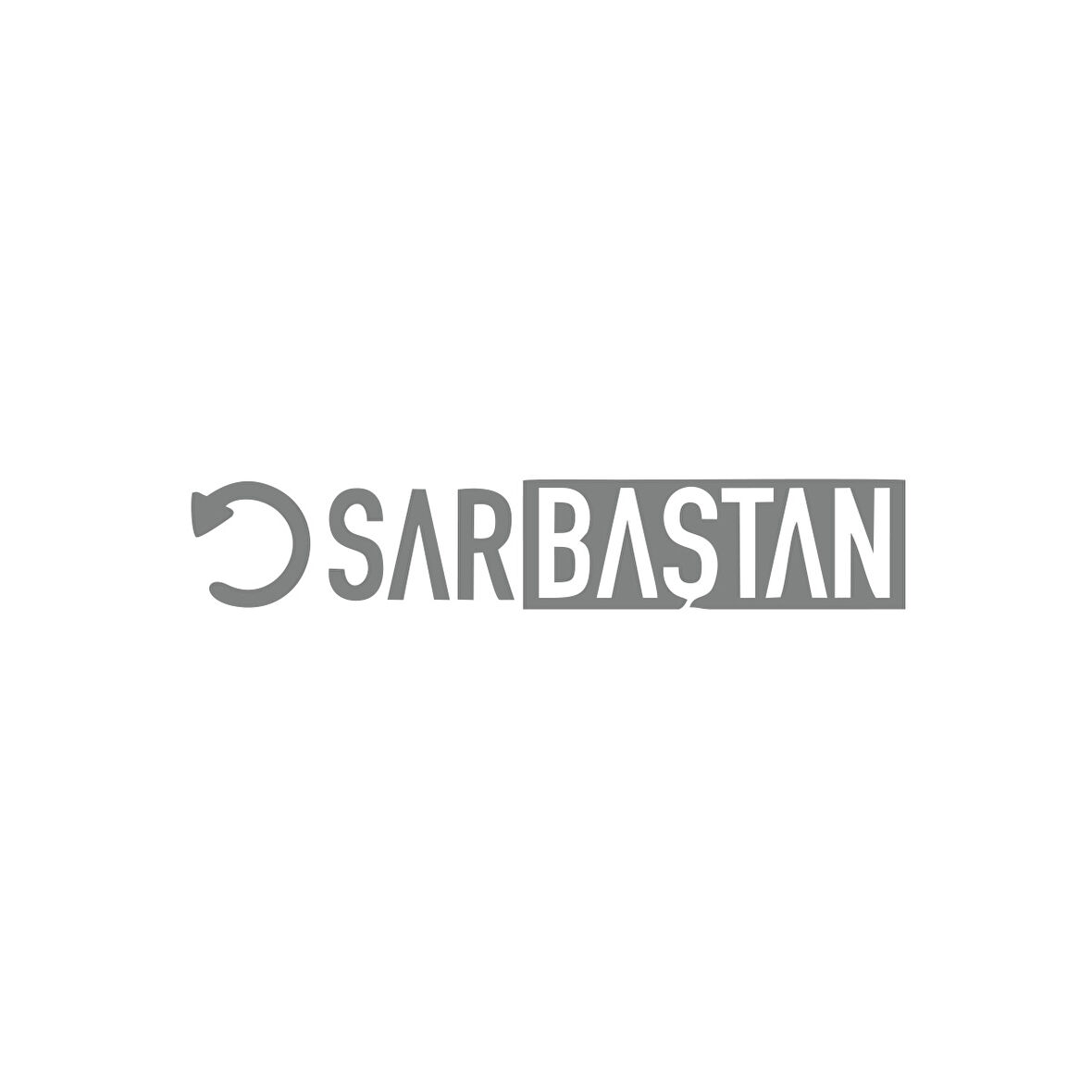 Sar Baştan Araba Sticker 17x17 Cm Gri
