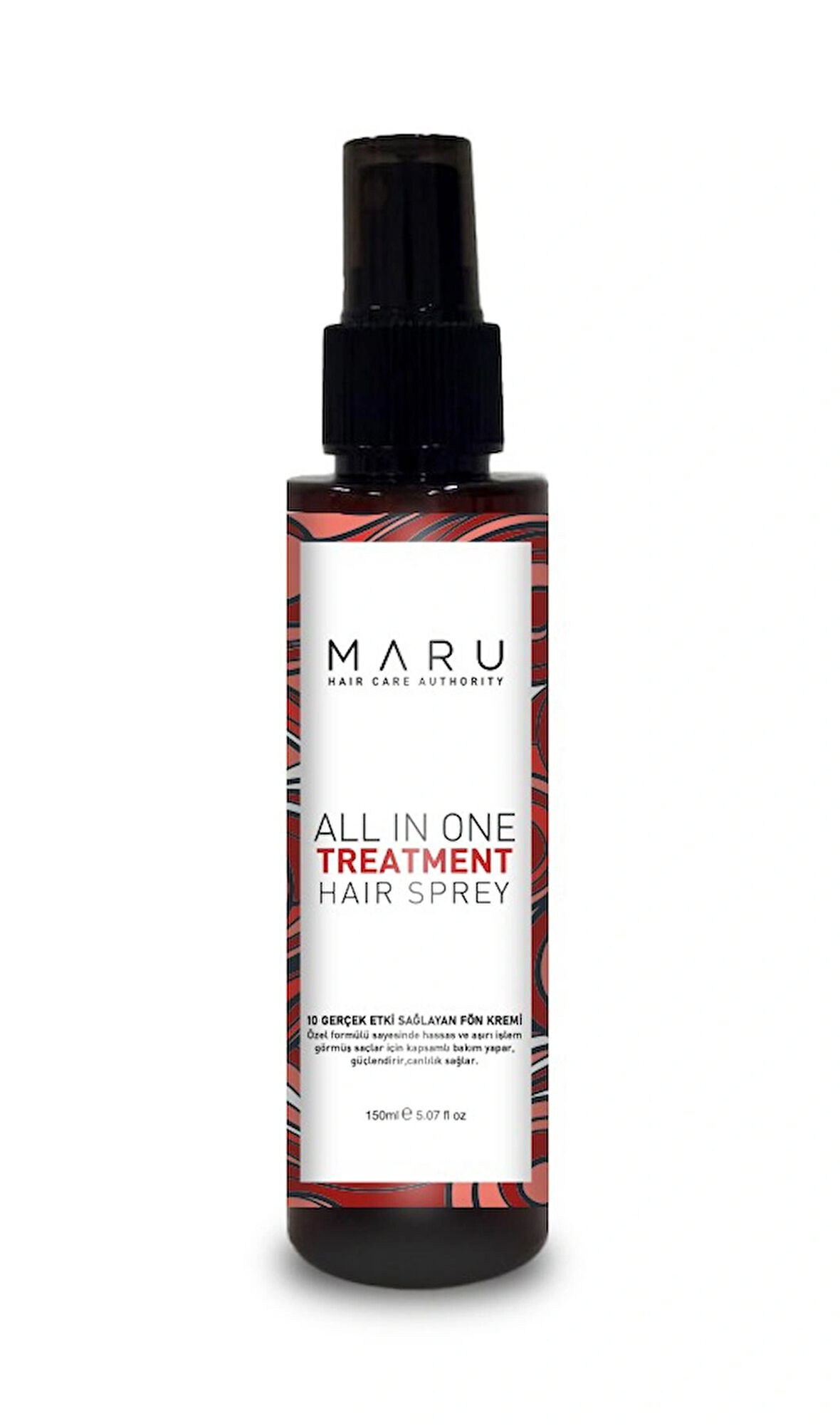 Maru All In One Hair Treatment Yıpranmış Saçlar Için 10 Etkili Saç Bakım Spreyi 150 ml 8684952367132