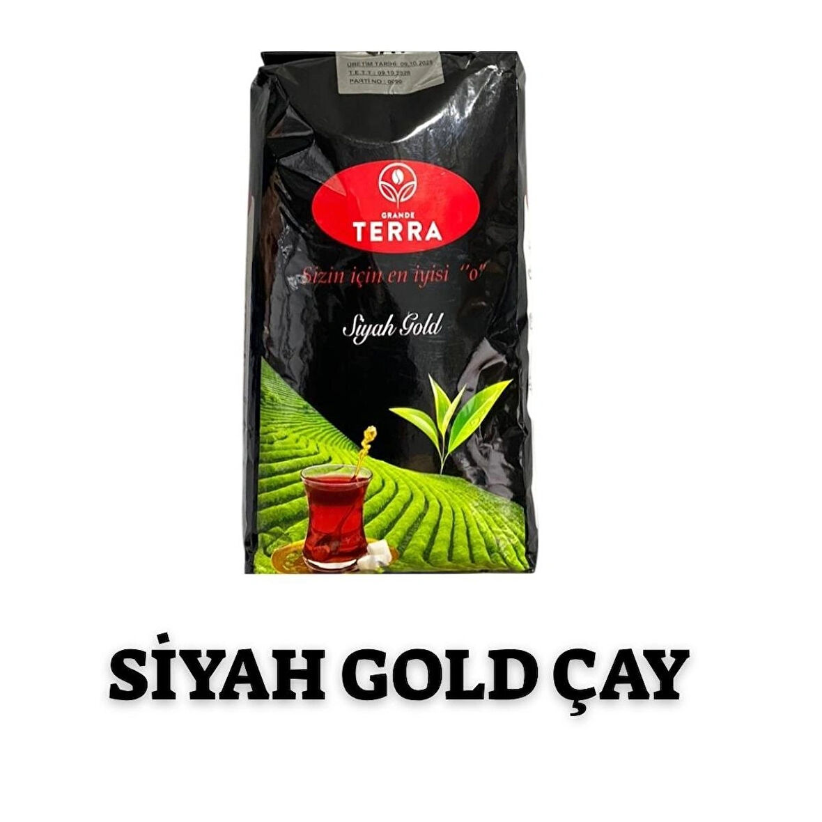 Grande Terra Siyah Gold Çay – 5 KG