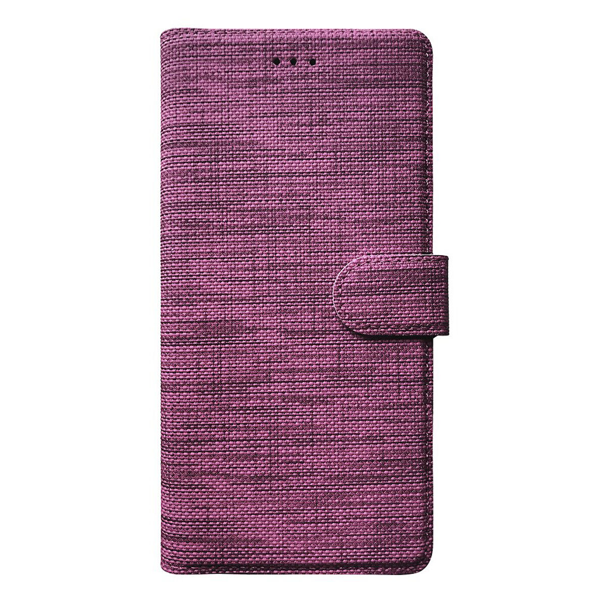 Huawei P30 Lite Uyumlu Kapaklı Tam Korumalı Kumaş Kılıf