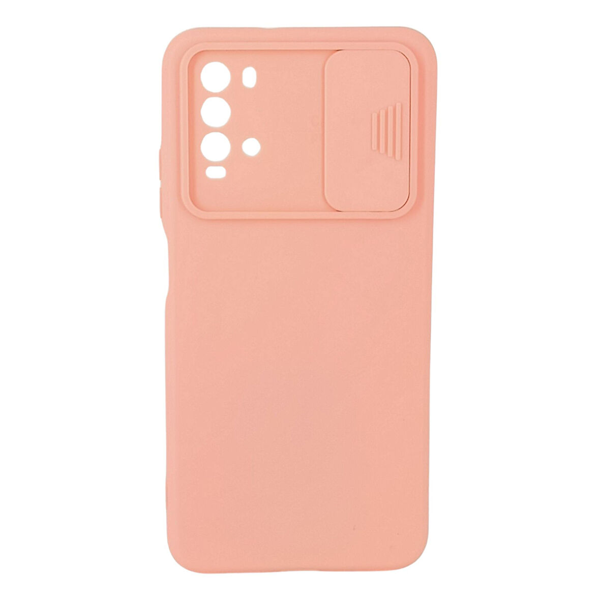 Xiaomi Poco M3 Uyumlu Kamera Sürgülü Mat Silikon Kılıf