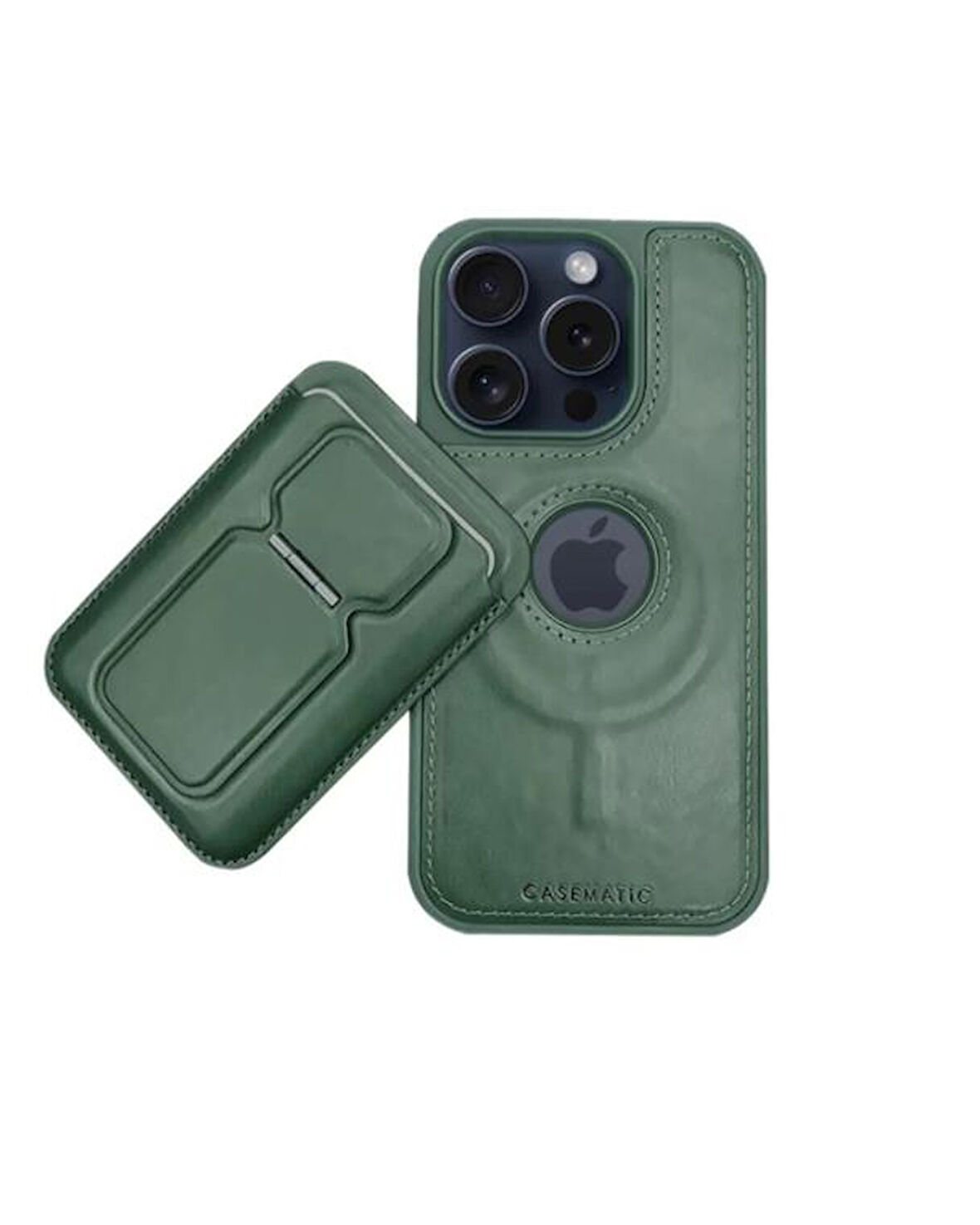 Samsung Galaxy S24 Plus Uyumlu Standlı Kartlıklı Magsafe Wireless Şarj Özellikli Deri Cüzdan Kılıf