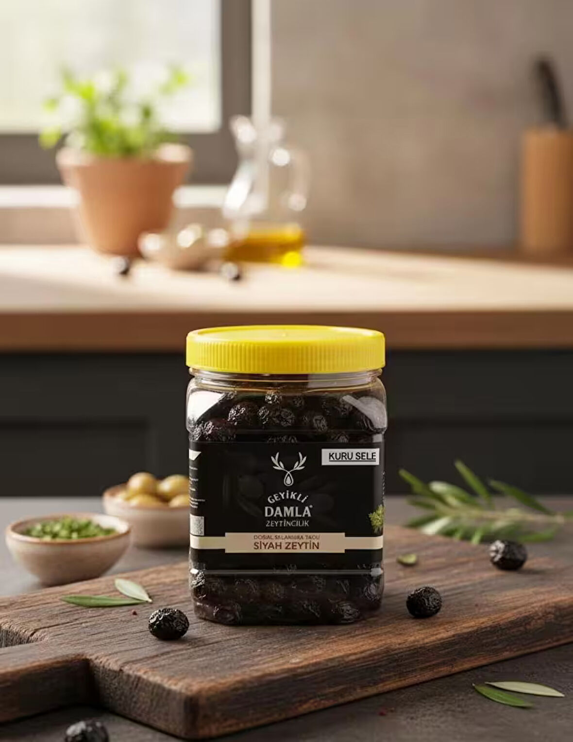 GEYİKLİ DAMLA ZEYTİNCİLİK DOĞAL SALAMURA YAĞLI