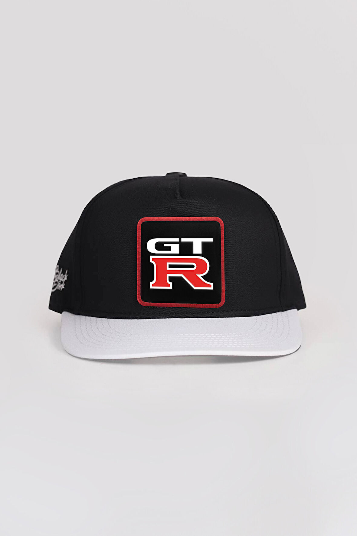 DM Logolu Beyaz-Siyah Hip Hop Şapka