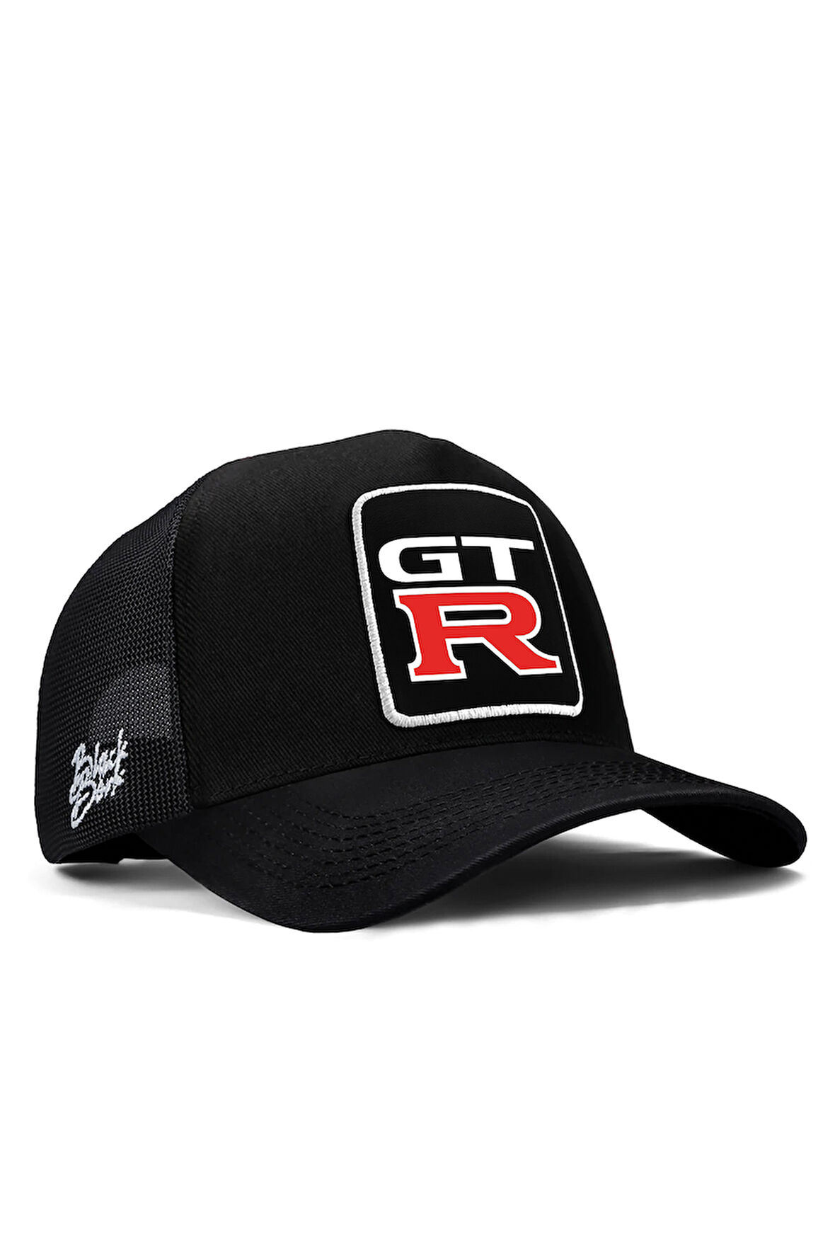 GTR Logolu Siyah Trucker Şapka