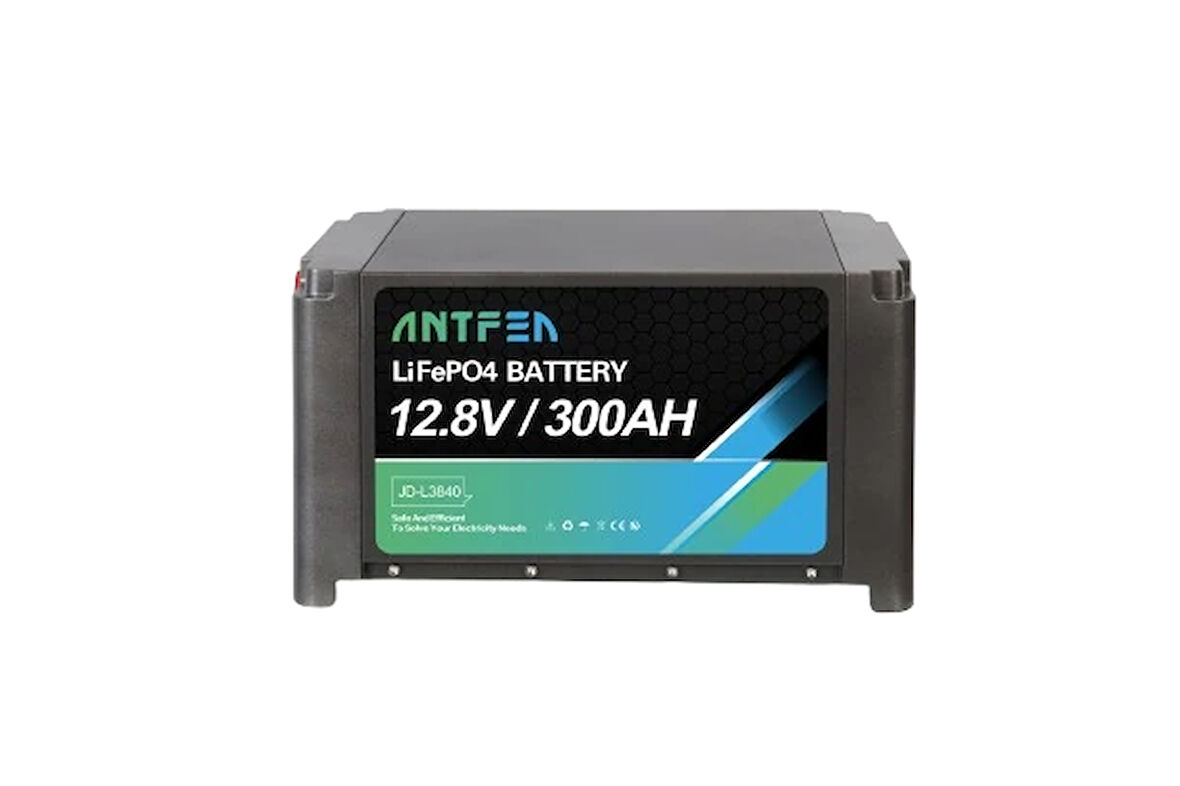 Antfea L3840 12.8V 300Ah İstiflenebilir Lityum Akü (LiFePo4)