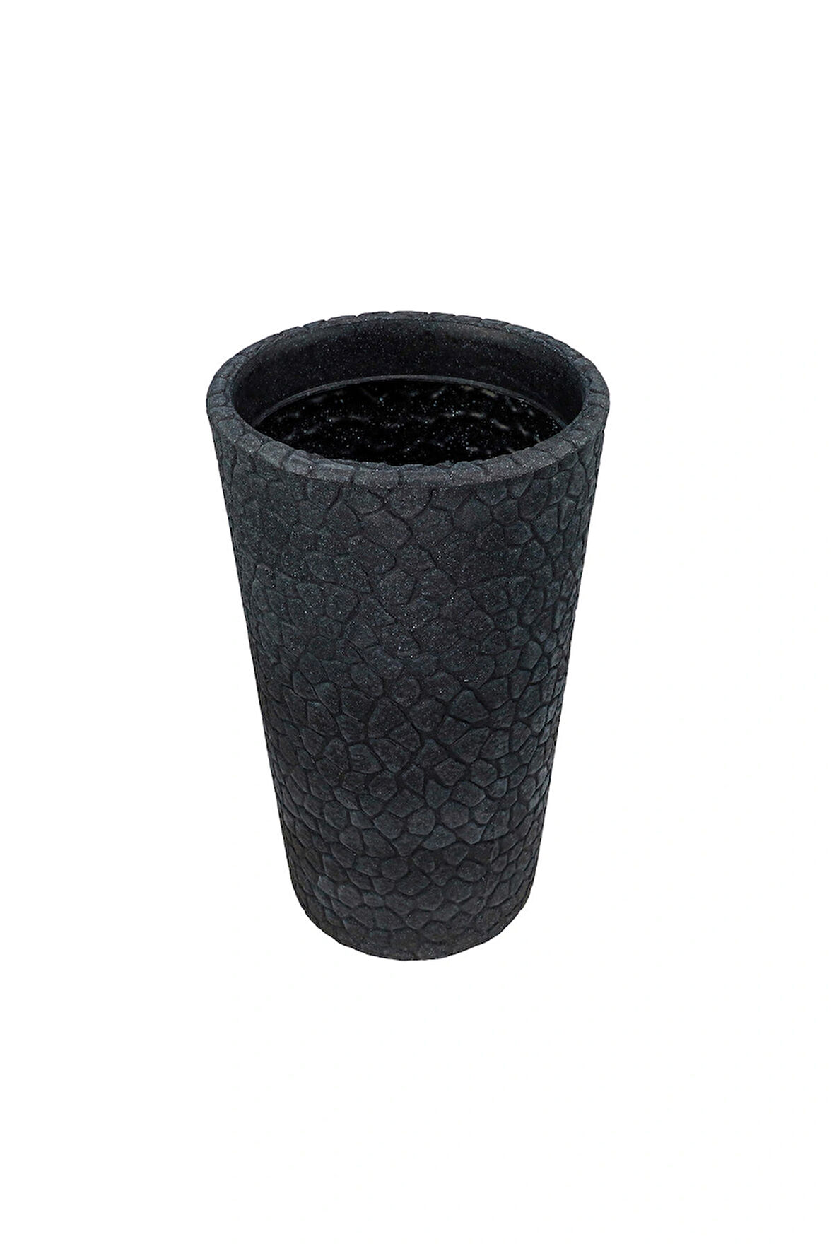 BOSTANN DEKORATİF SAKSI - PETRA 110 - 50L - ANTRASİT