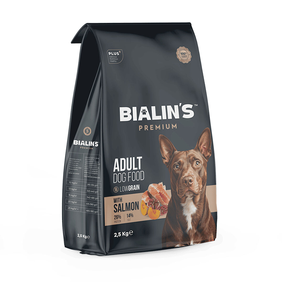 Bialins Premium Yetişkin Köpek Maması Somonlu 2.5kg