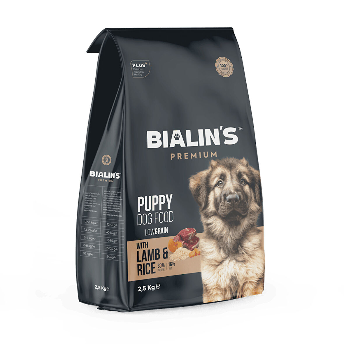 Bialins Premium Mini Breed Yavru Köpek Maması Kuzu & Prinçli 2.5kg