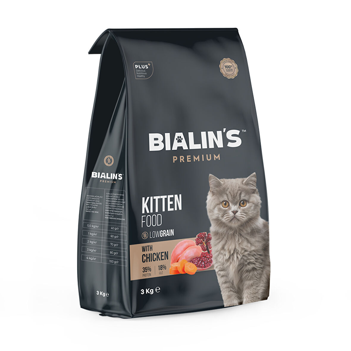 Bialins Premium Yavru Kedi Tavuklu 3kg