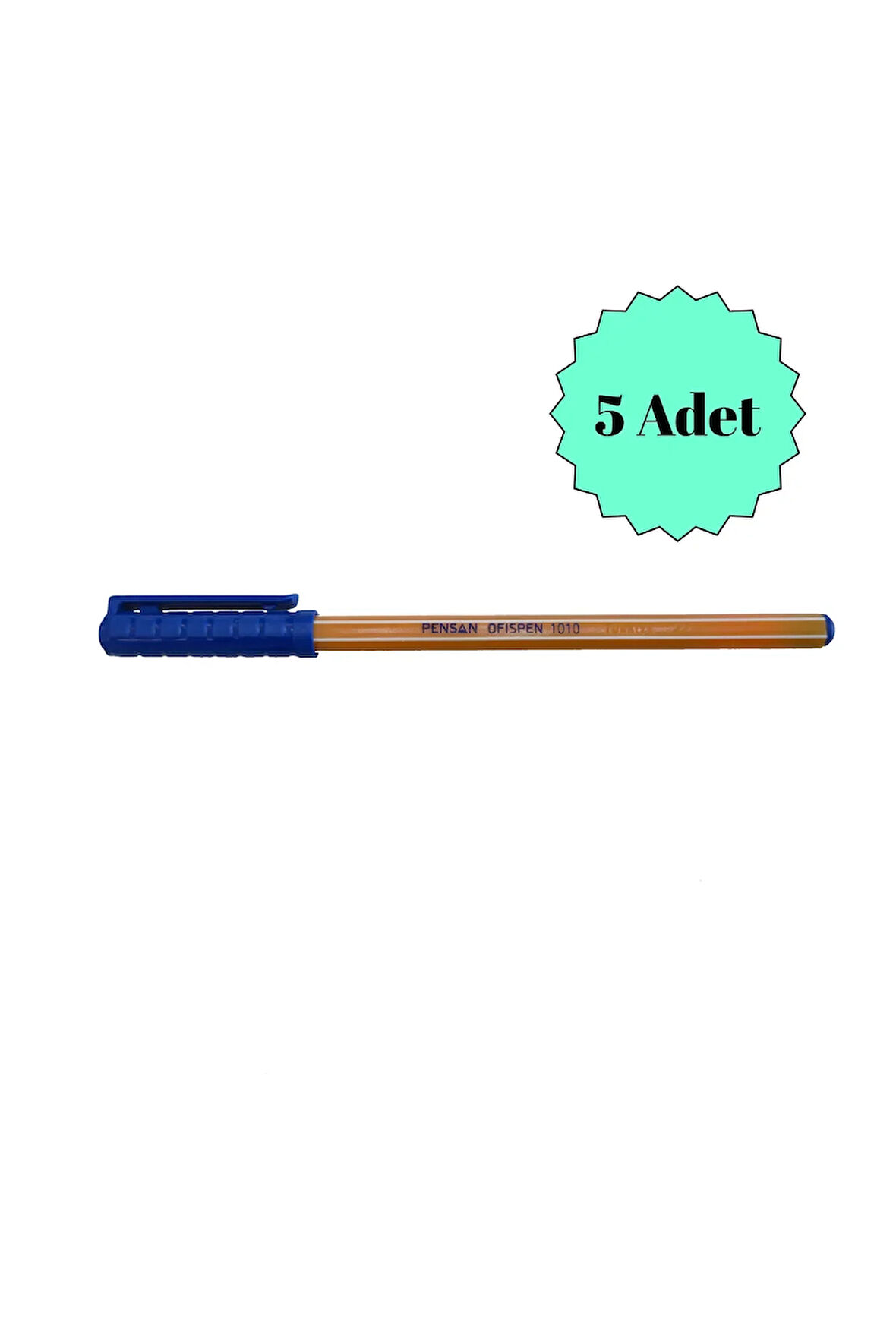 OFİSPEN 1010 Tükenmez Kalem, Siyah, 5 Adet