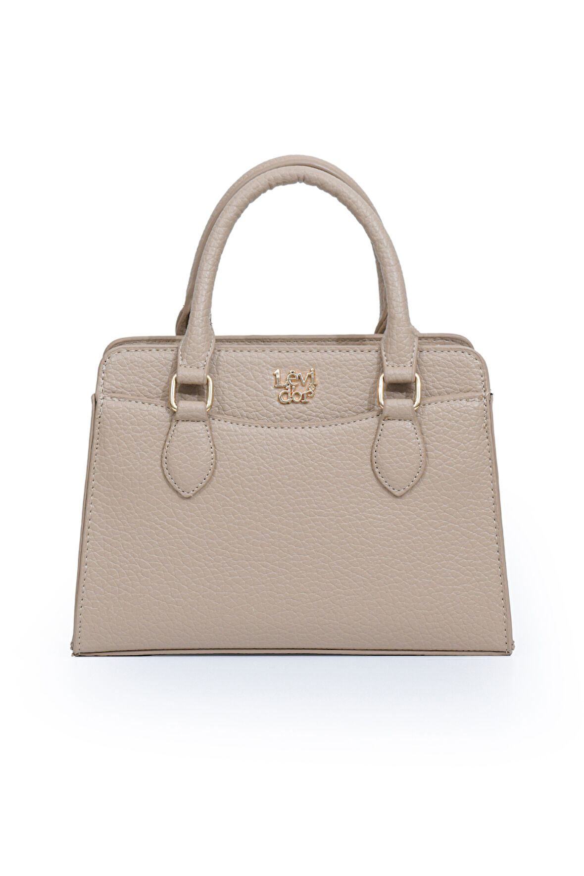 Orta Boy Günlük Uzun Askılı Tote Tasarım Kadın El ve Omuz Çantası LV930977 Vizon