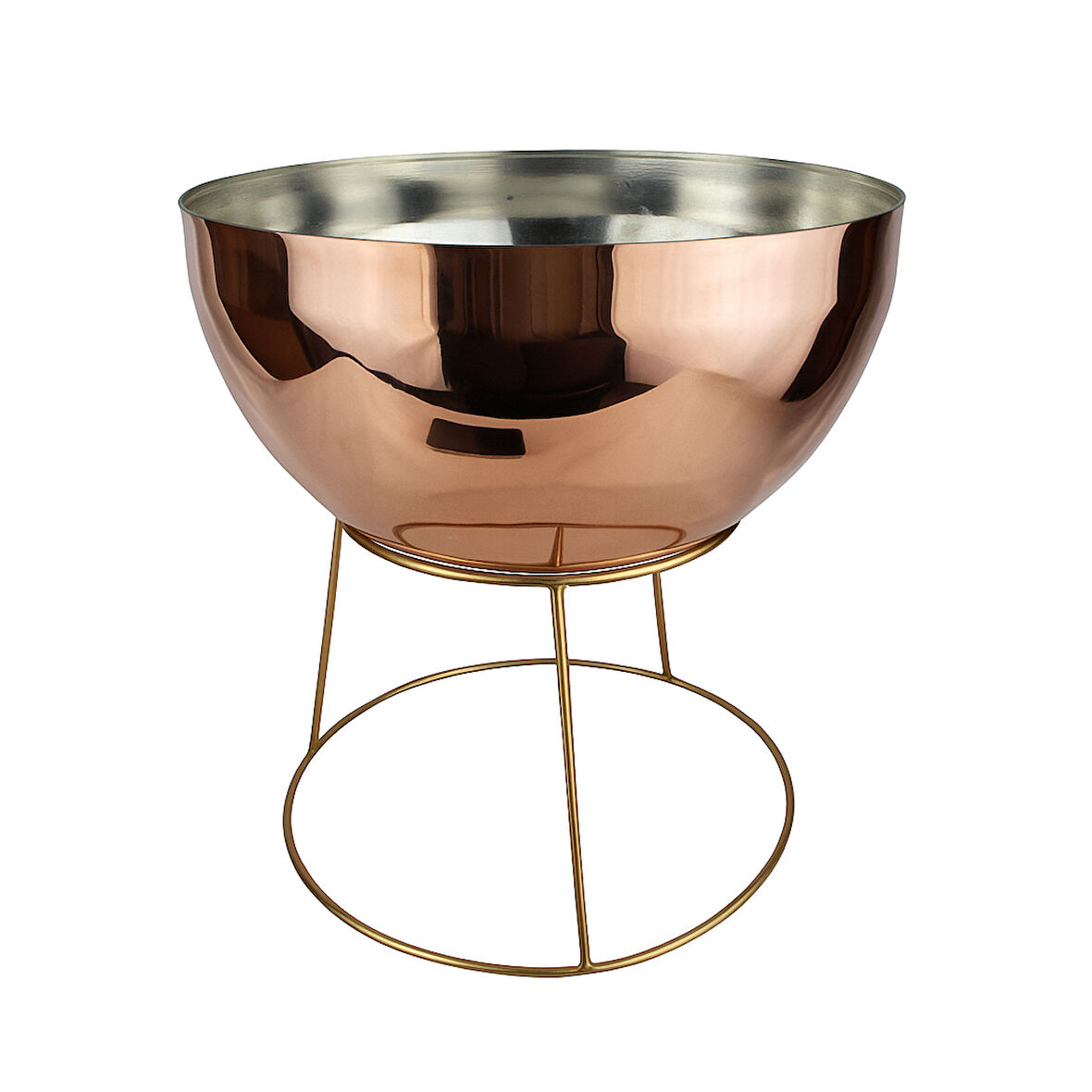 Cuvesta Şef Tipi El Yapımı Bakır Meyve Salata Kasesi 26×12cm-1mm