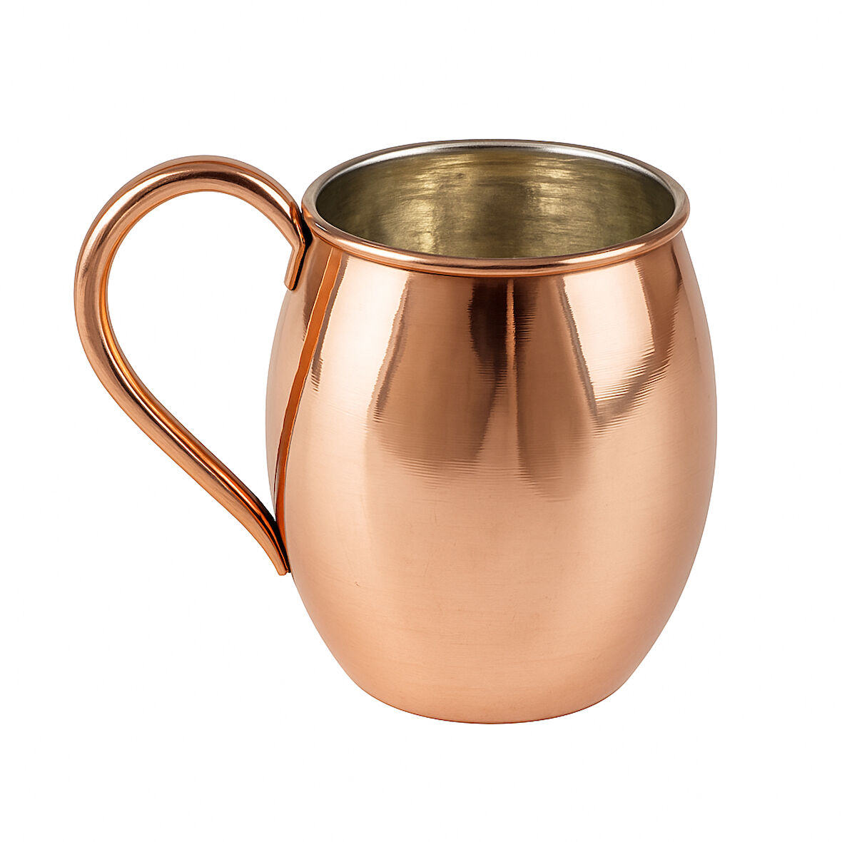 Cuvesta Modern El Yapımı Klasik Bakır Bardak 8x10cm