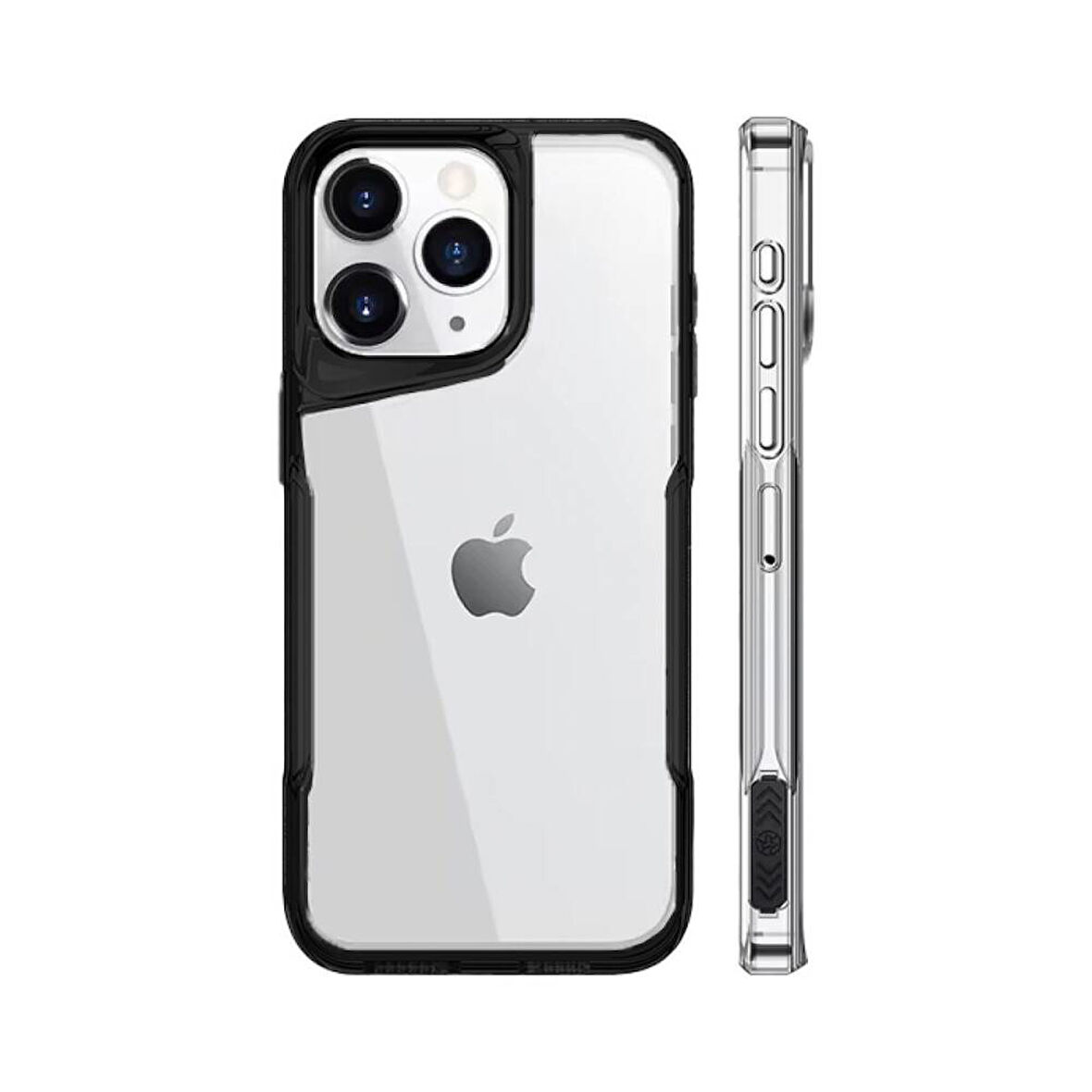 iPhone 15 Mat Lazer Telefon Kılıfı  Siyah