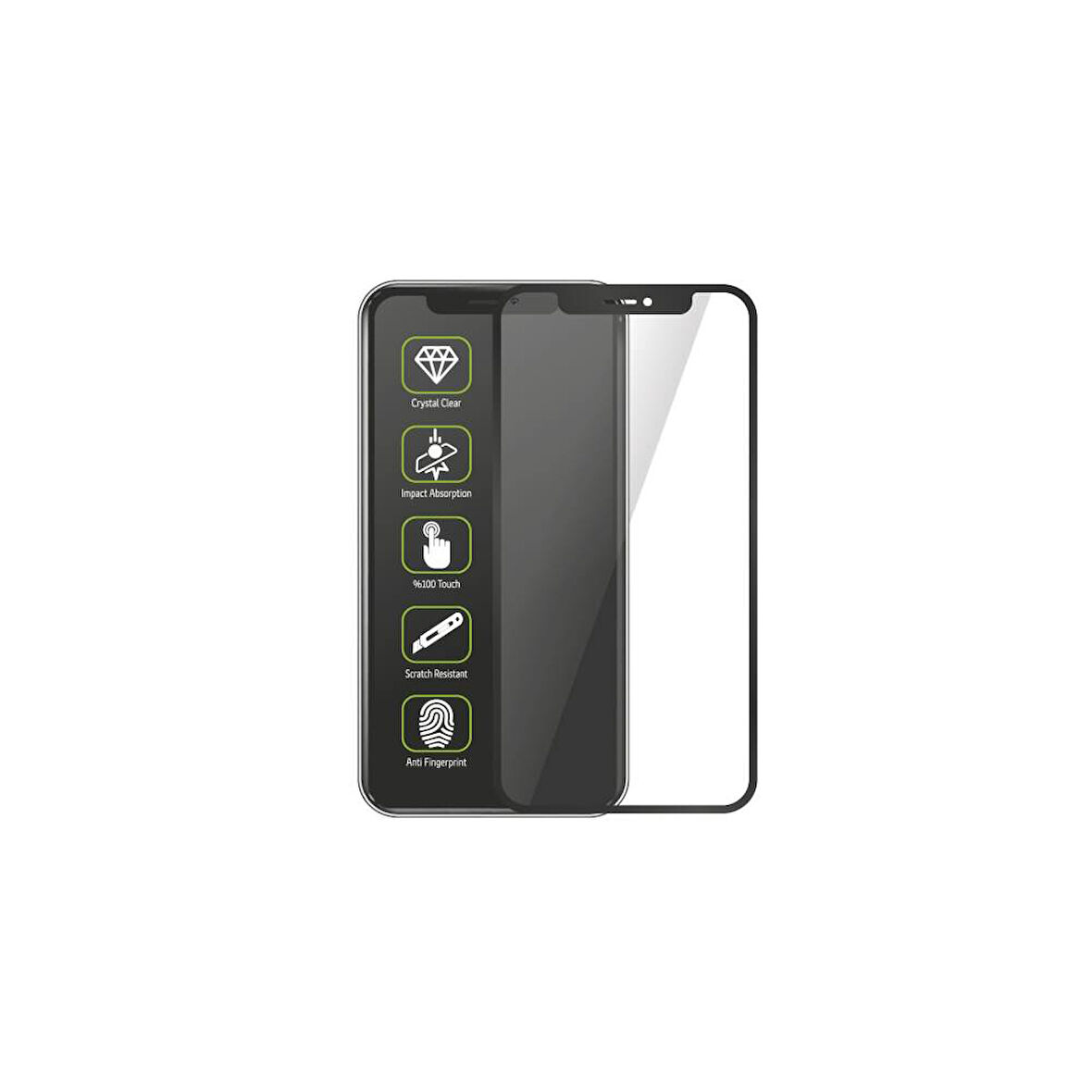 Samsung Galaxy A56 Anti-Statik 5D Temperli Cam Koruyucu