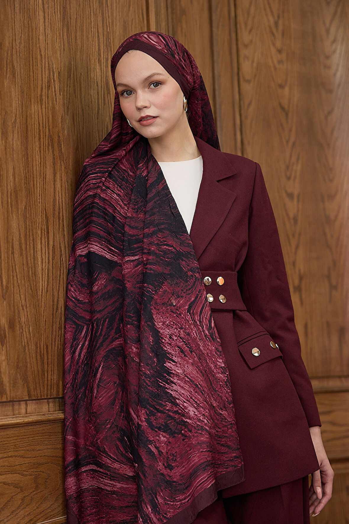 Bambu Kraş Şal 7015