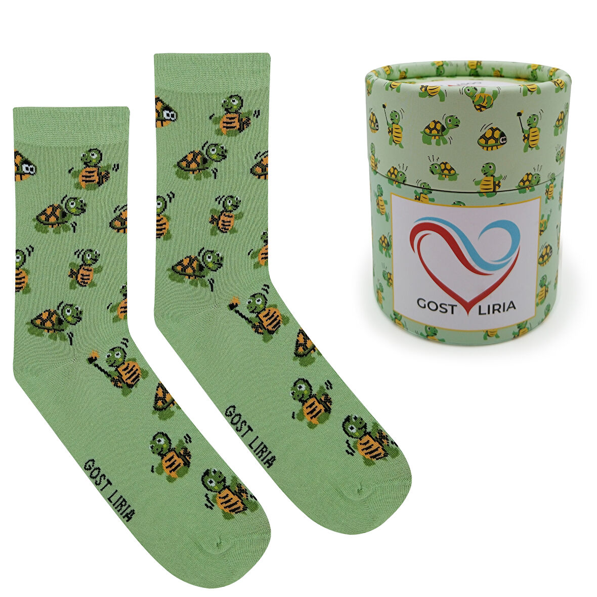 Tortoise  Socks – Desenli Unisex Soket Çorap