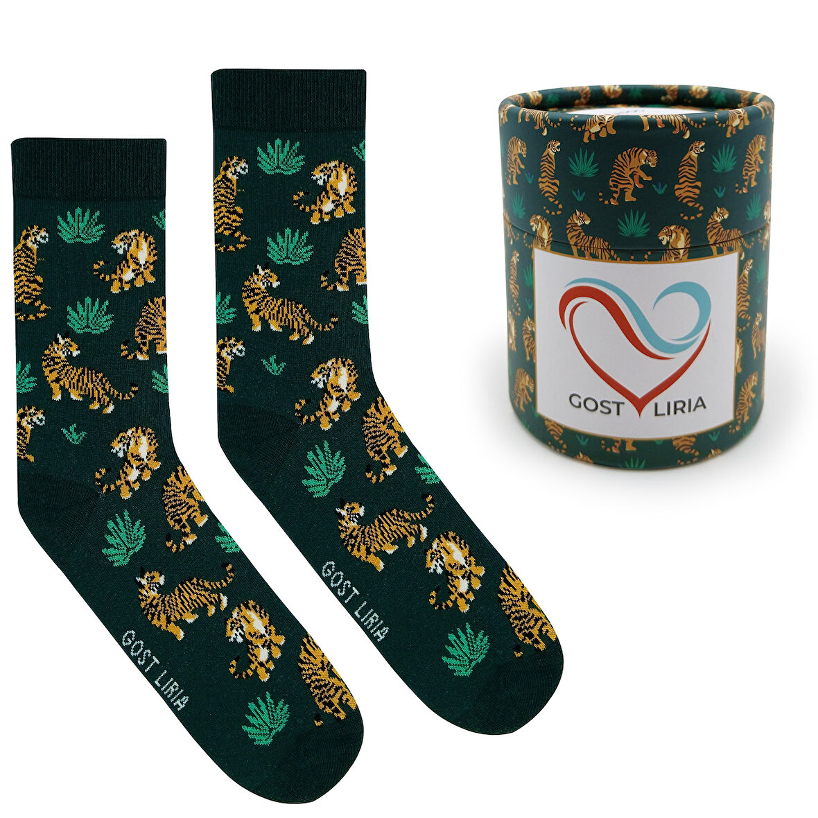 Tiger Socks – Desenli Unisex Soket Çorap