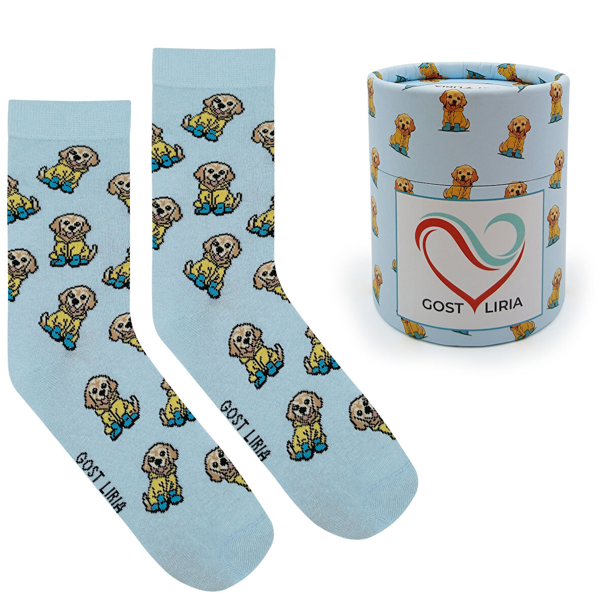 Cute Dog Socks – Desenli Unisex Soket Çorap