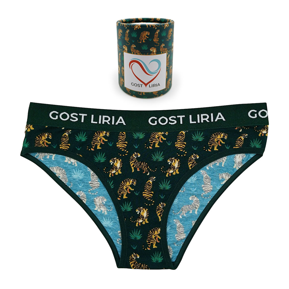 Gost Liria- Tiger Desenli Kadın Slip Külot