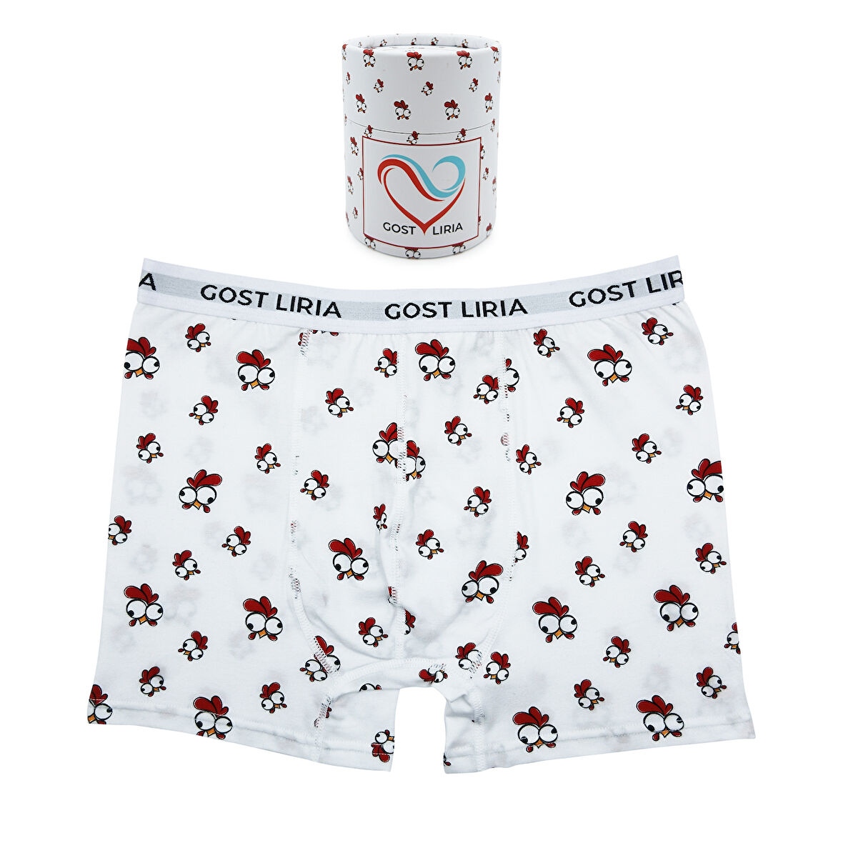 - Chicken Desenli Erkek Boxer