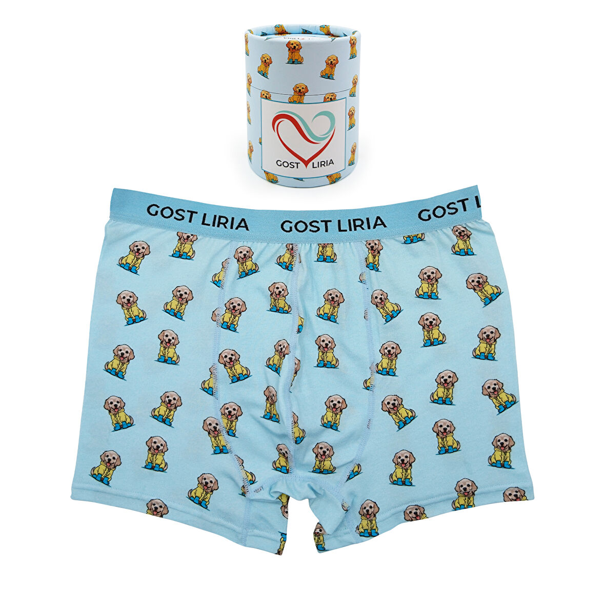 - Cute Dog Desenli Erkek Boxer